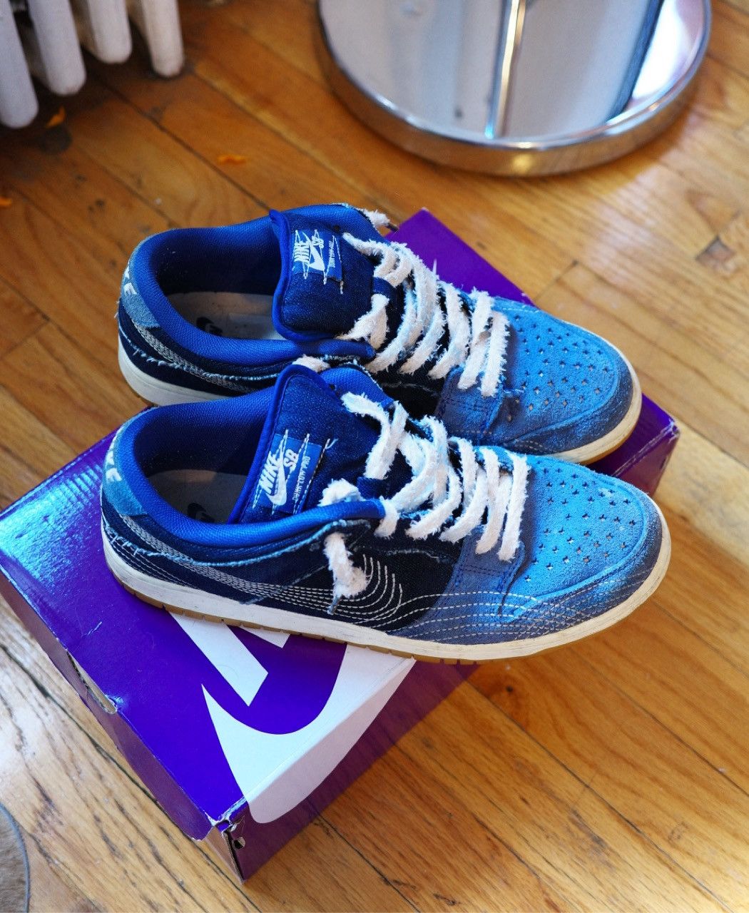 Nike Nike SB Dunk Sashiko Size US 9 / EU 42 - 3 Thumbnail