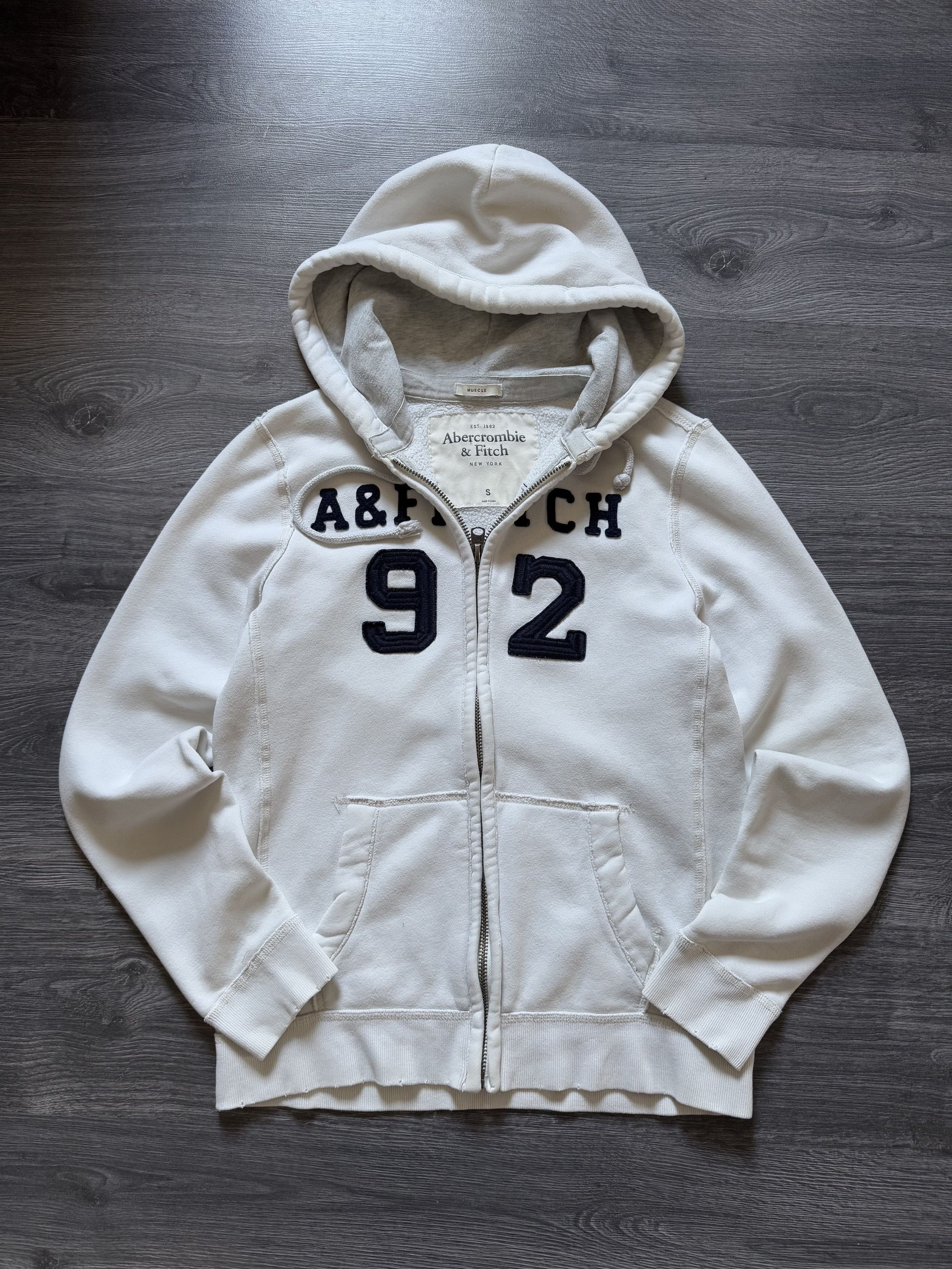 トップス Abercrombie&Fitch double zip hoodie y2k Abercrombie&Fitch double zip hoodie y2k - メルカリ