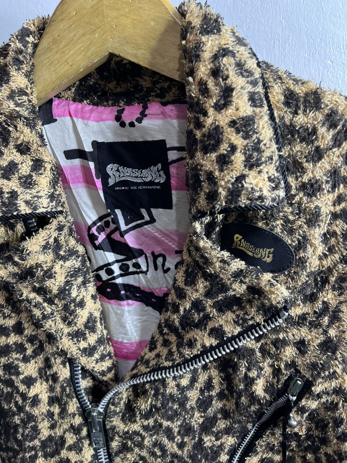 Hysteric Glamour RNA INC leopard seditionaries vest Japanese street fashion Size US M / EU 48-50 / 2 - 6 Thumbnail