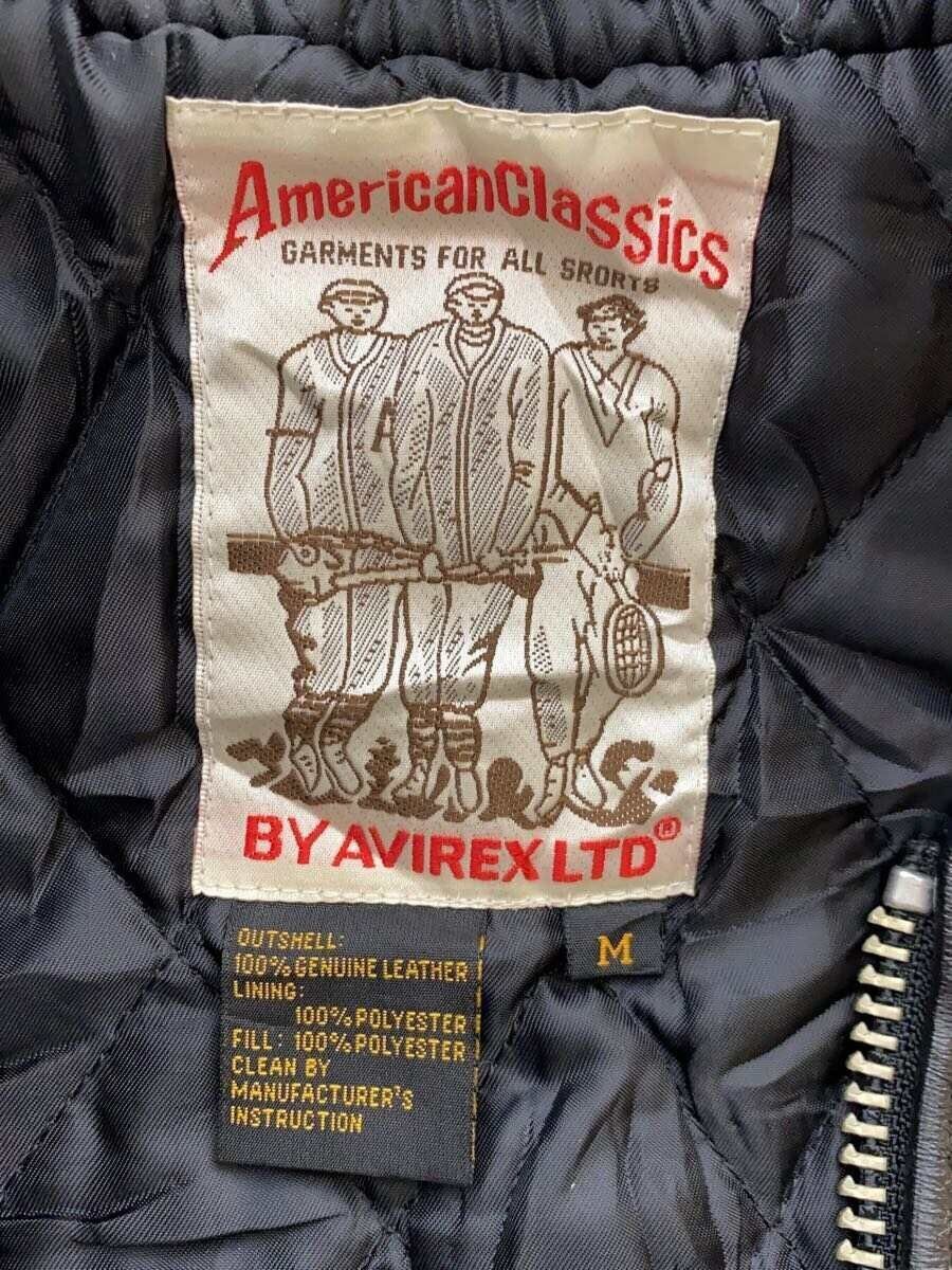 Avirex Avirex Leather Stadium Jacket Black Size US M / EU 48-50 / 2 - 3 Thumbnail