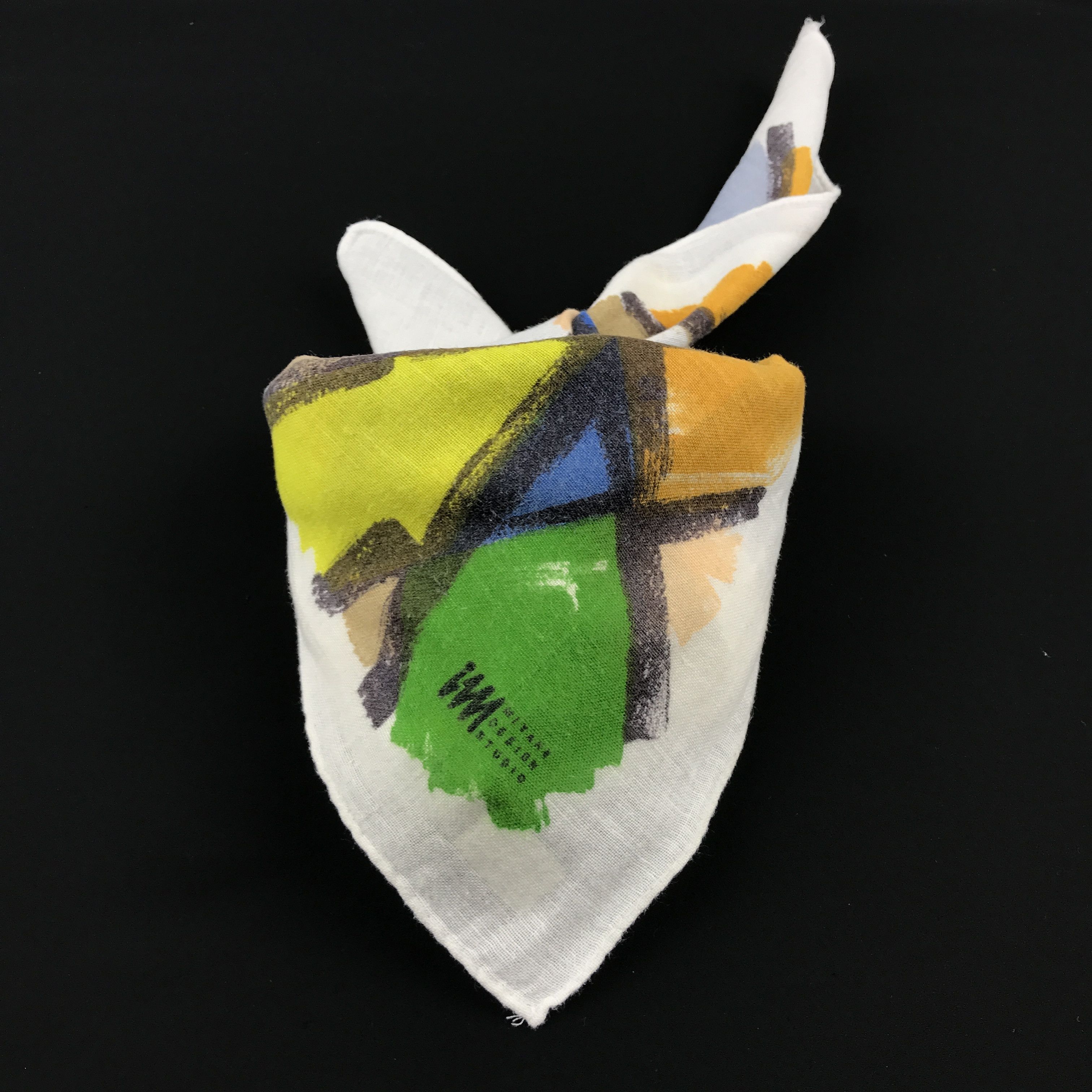 Issey Miyake × Japanese Brand × Vintage Vintage Issey Miyaki Bandana Neckerchief Handkerchief Size ONE SIZE - 4 Thumbnail