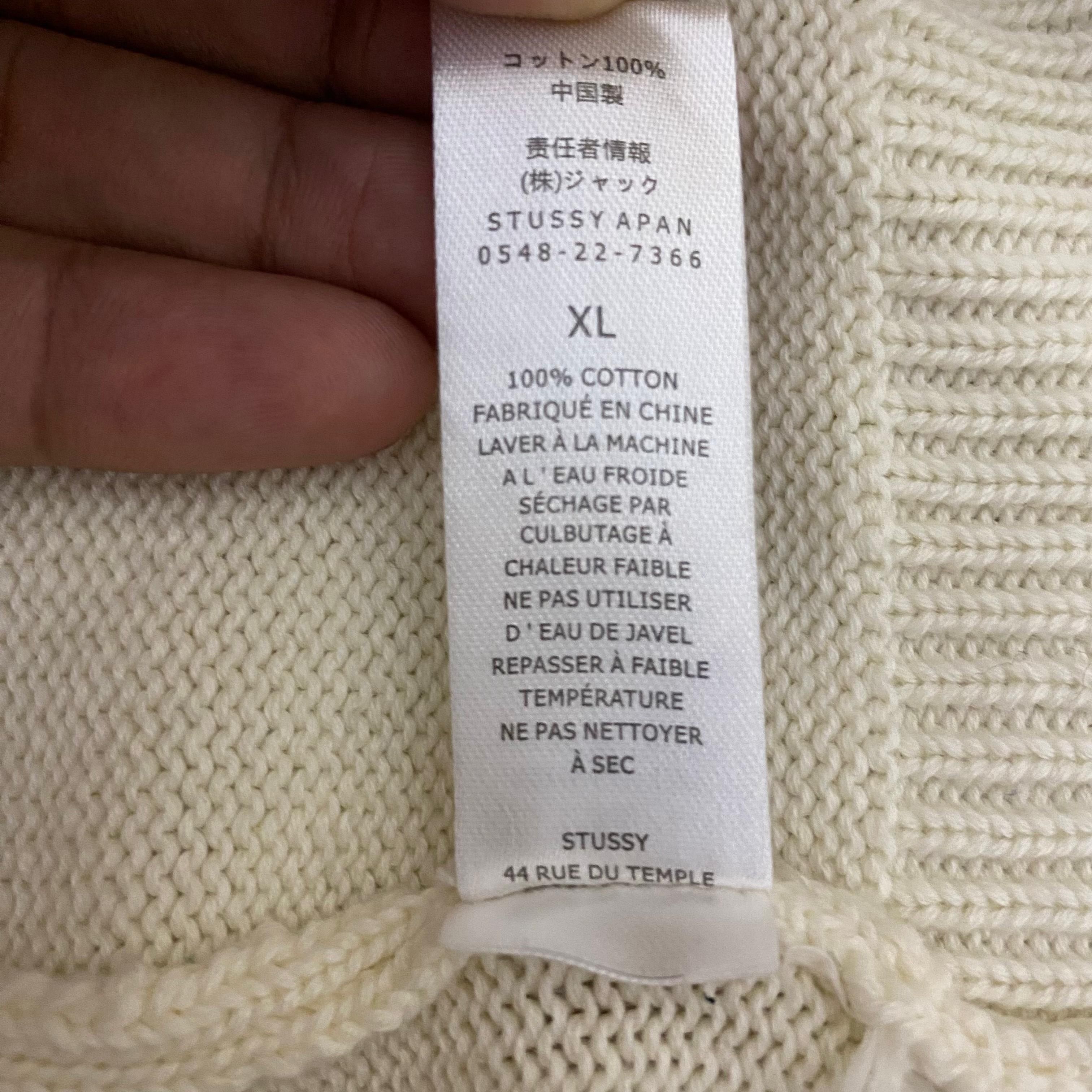 Stussy STUSSY KNIT VEST Size US XL / EU 56 / 4 - 6 Thumbnail