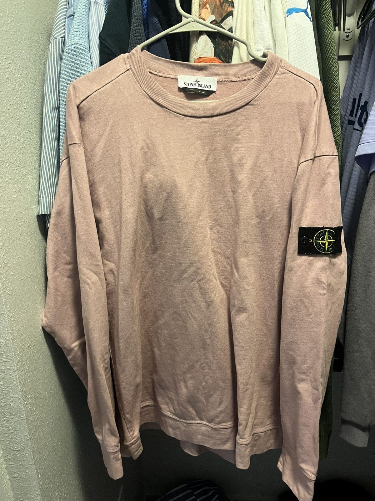 Stone Island Pink Stone Island Jumper/Sweater Size US XL / EU 56 / 4 - 1 Thumbnail
