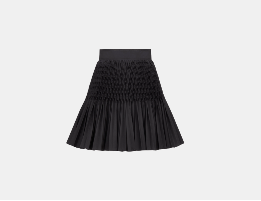image of Dior O1Bcso1Str0524 Skirt In Black, Women's (Size 28)