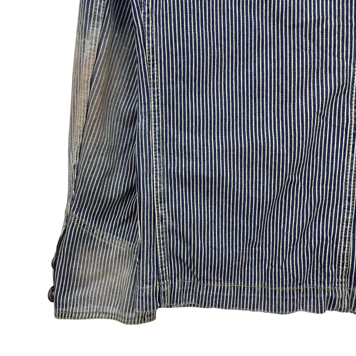 Japanese Brand 🔥Vintage Faded Varosh Hikory Stripe Jacket Size US S / EU 44-46 / 1 - 9 Thumbnail