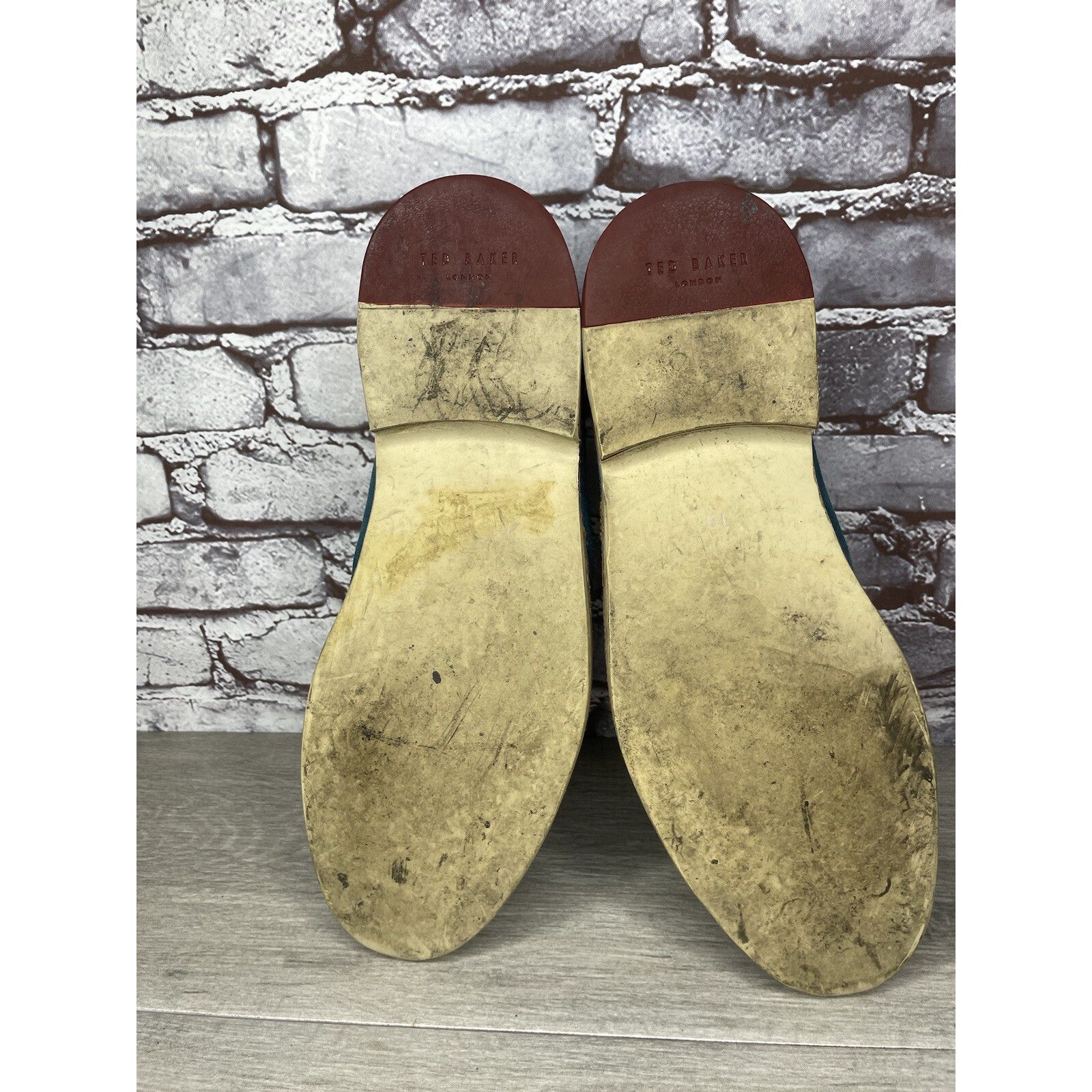 Ted Baker Ted Baker London Blue Suede Leather Lace Ankle Chukka Boots Size US 11 / EU 44 - 24 Thumbnail