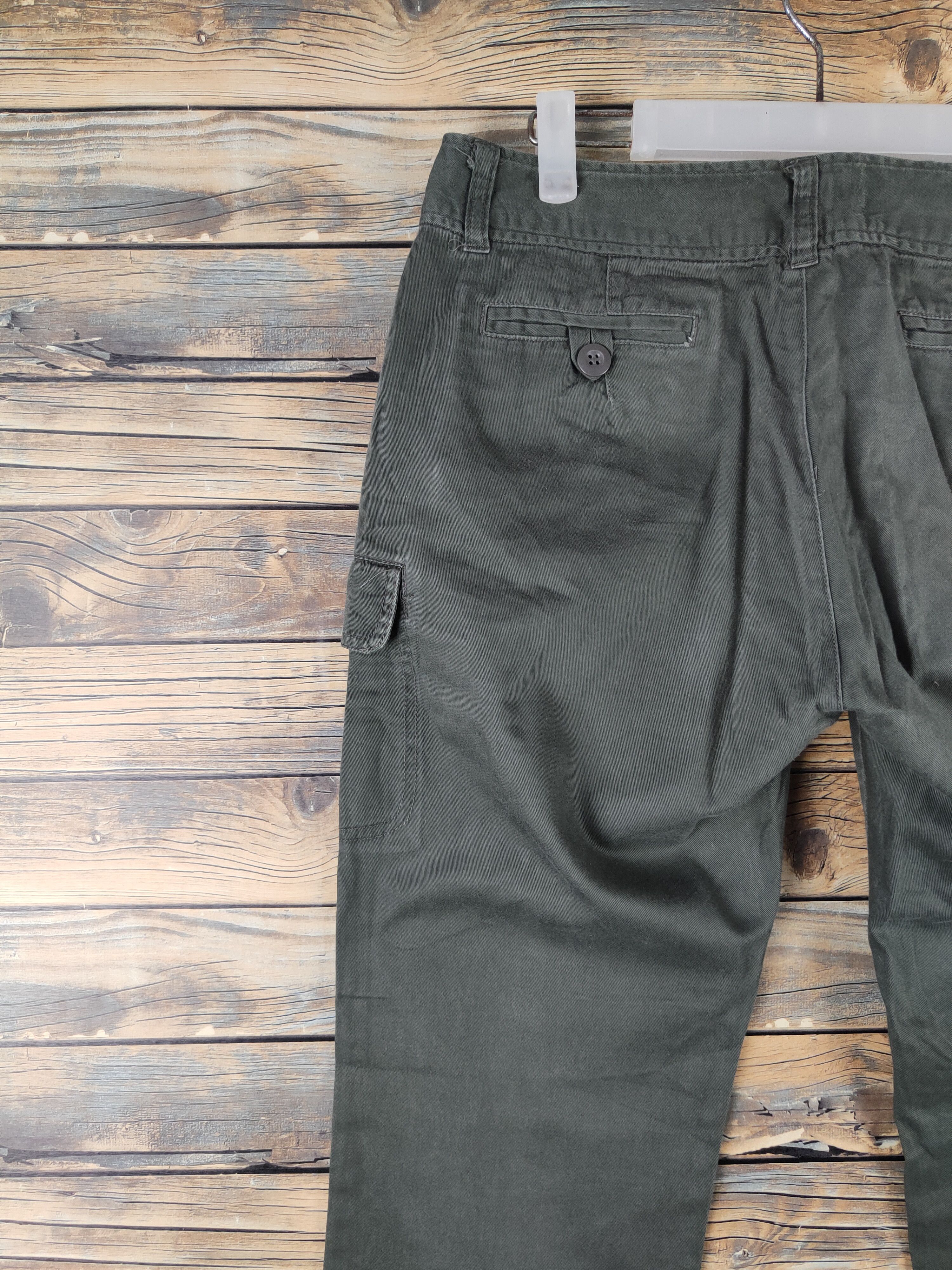 Other DL Earth Music&Ecology Olive Multipocket Cargo Pants #1300 Size 30" / US 8 / IT 44 - 8 Thumbnail