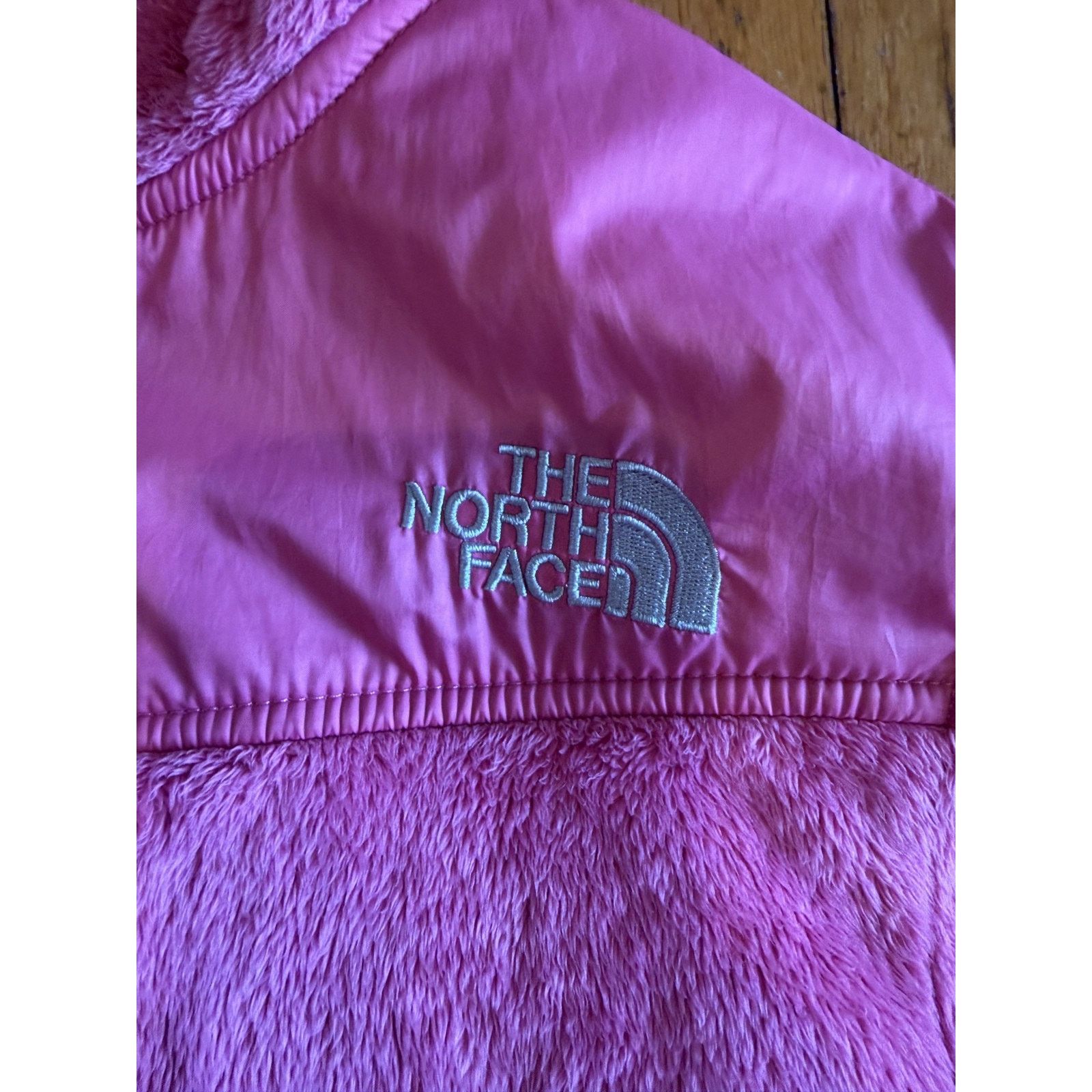 The North Face The North Face Jacket Small Pink Soft Fleece Hooded Full Zip Size S / US 4 / IT 40 - 6 Thumbnail