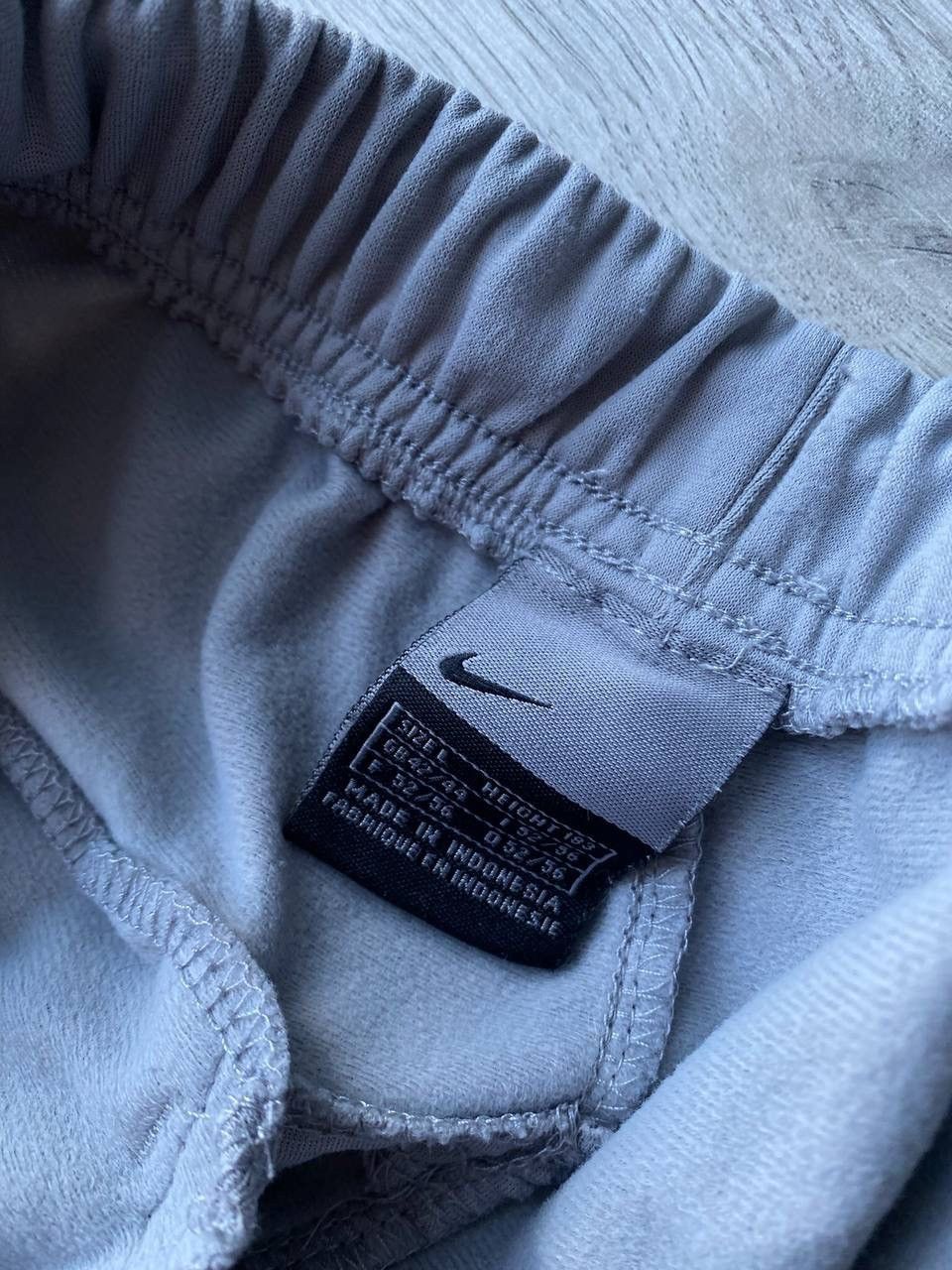 Nike × Vintage Vintage Nike Swoosh Gray Baggy Trackpants Y2K L Size US 34 / EU 50 - 4 Thumbnail