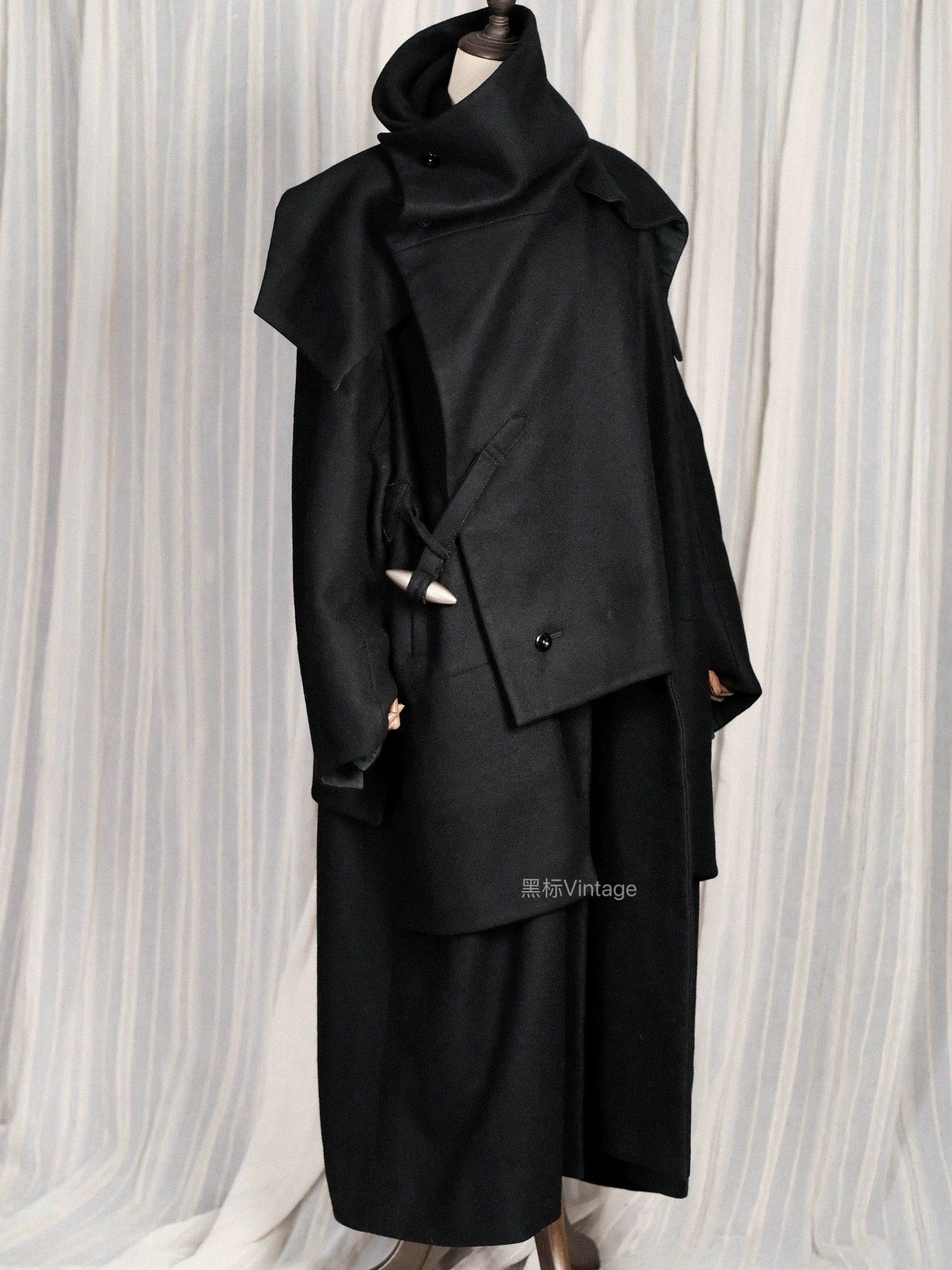 Yohji Yamamoto Yohji Yamamoto 80s Maru Monogram Armor Coat Women's S Size S / US 4 / IT 40 - 1 Thumbnail