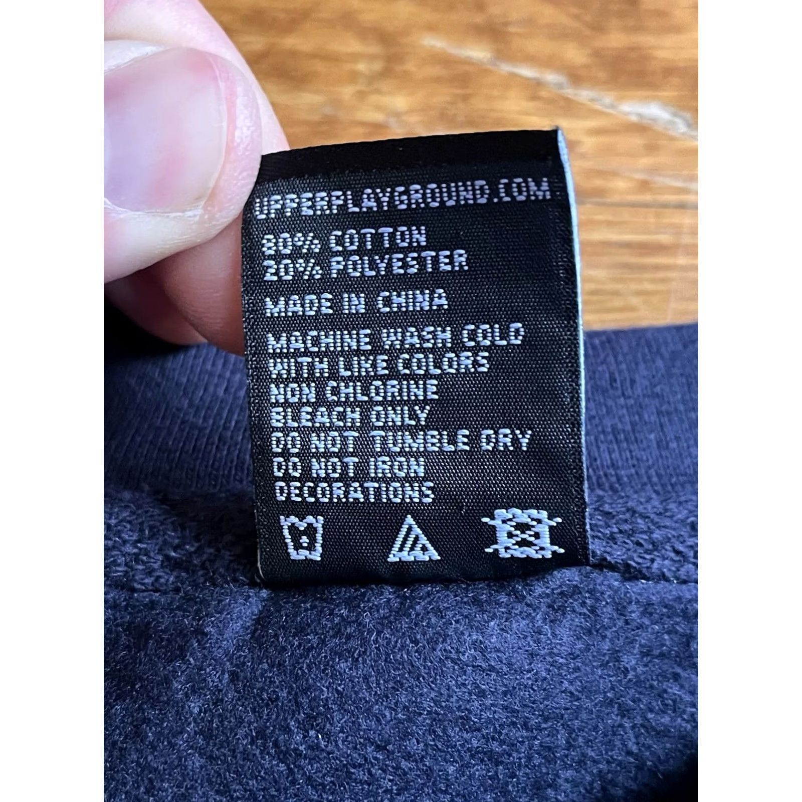 Vintage Larry David Curb Your Enthusiasm Sweatshirt Men’s M Navy Size US M / EU 48-50 / 2 - 4 Thumbnail