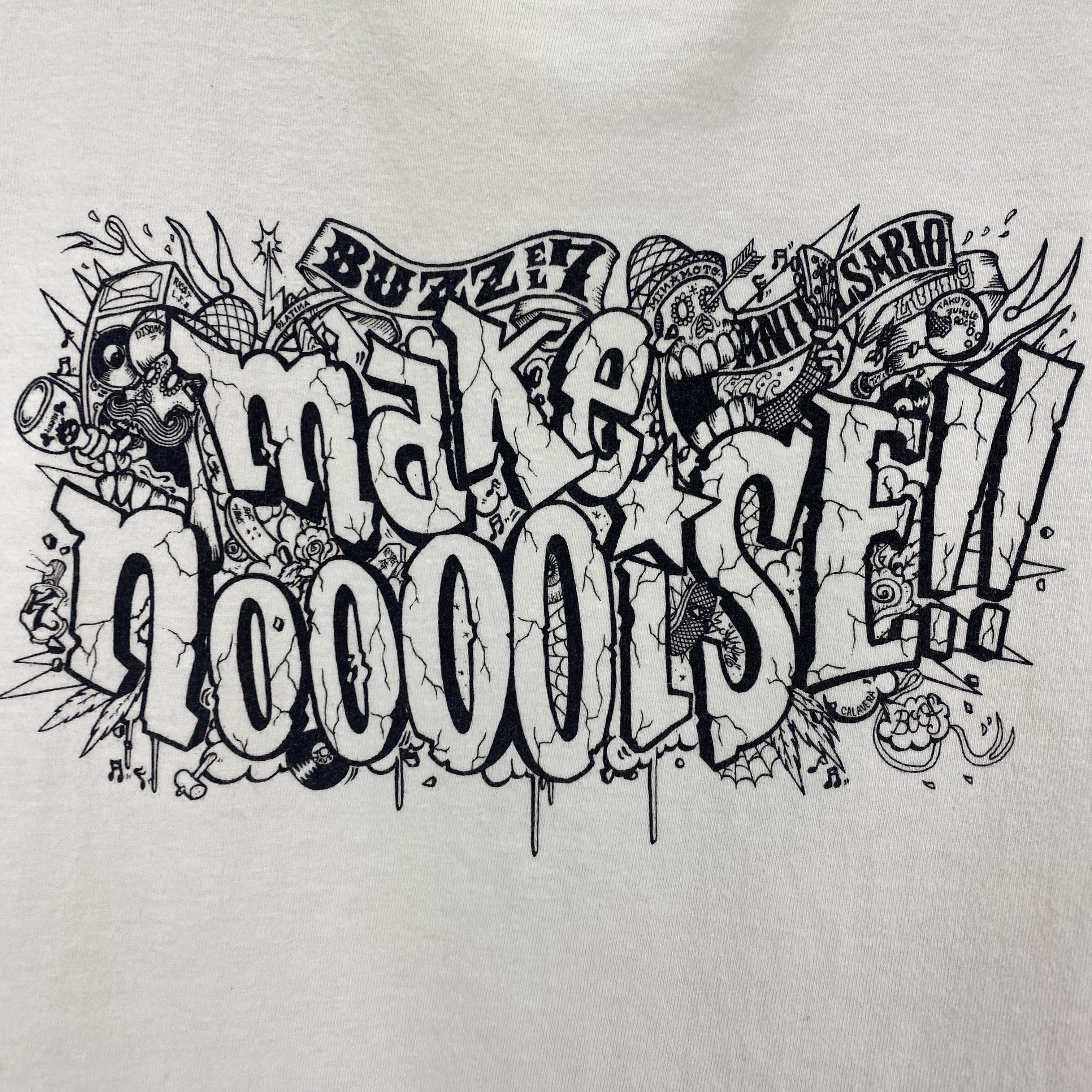 Japanese Brand MAKE NOOOOISE by PRINTSTAR Crew Neck T Shirt #1853/08 Size US S / EU 44-46 / 1 - 2 Thumbnail