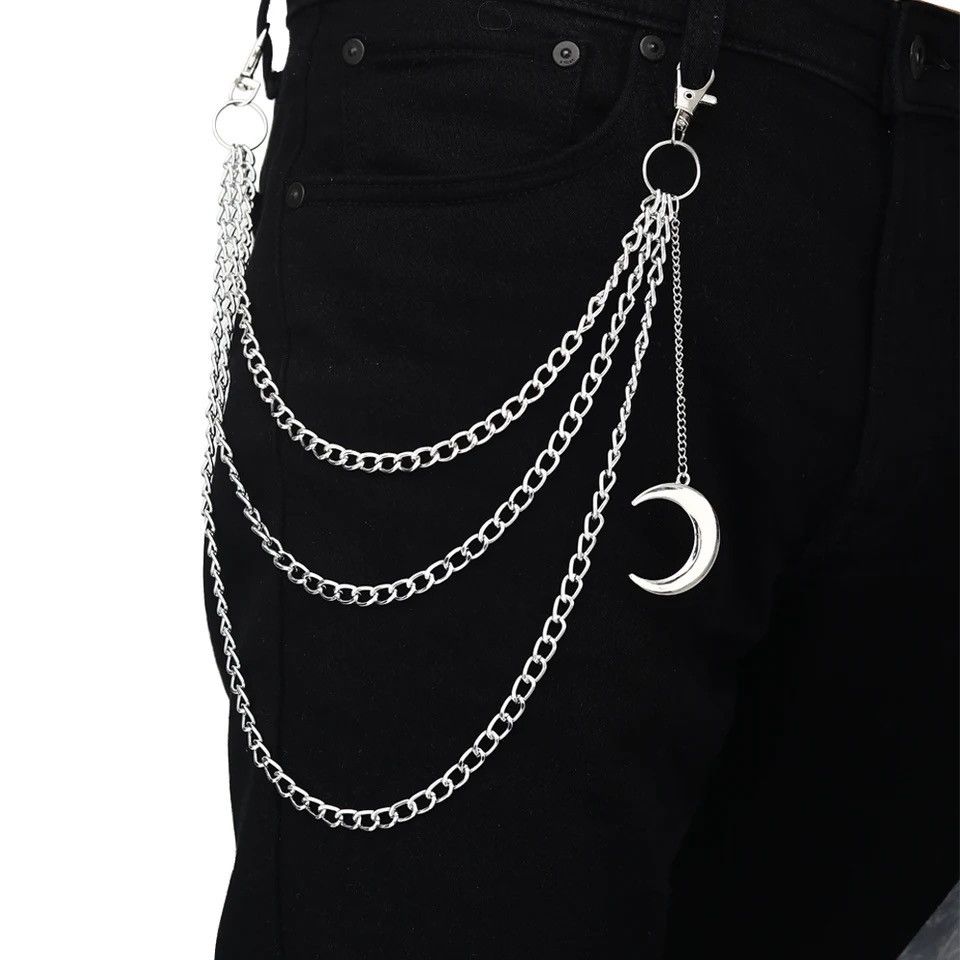 Jewelry Moon Pendant Chain Size ONE SIZE - 1 Thumbnail