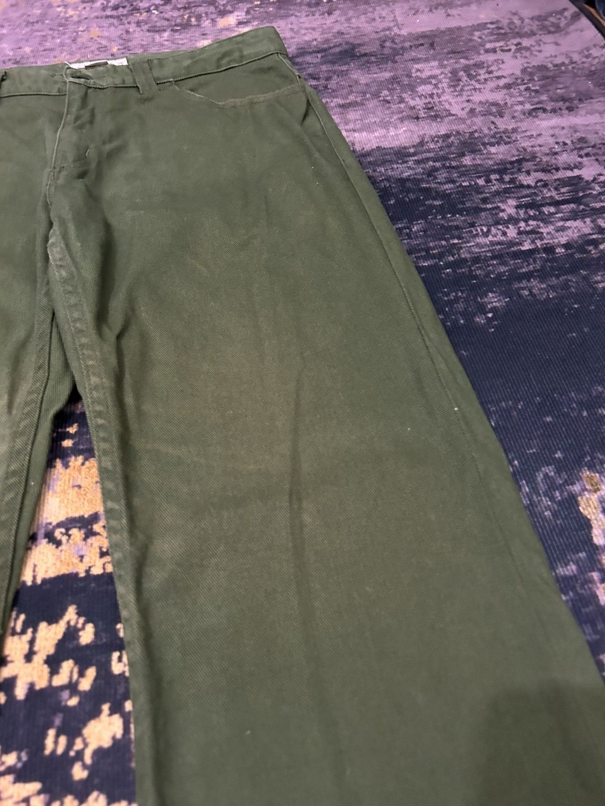 Filson Filson Army Green Sun Faded Pants Size US 33 - 7 Thumbnail