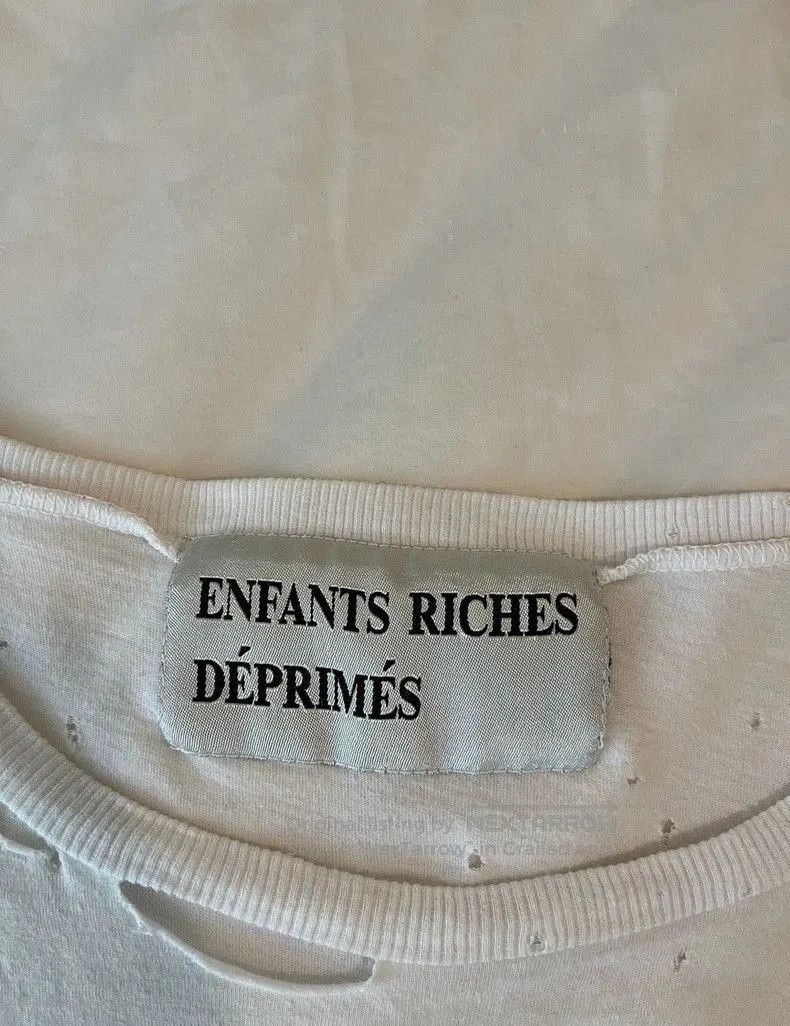 Enfants Riches Deprimes Children’s Lipstick Print Short Sleeve Shirt. Size US M / EU 48-50 / 2 - 8 Thumbnail
