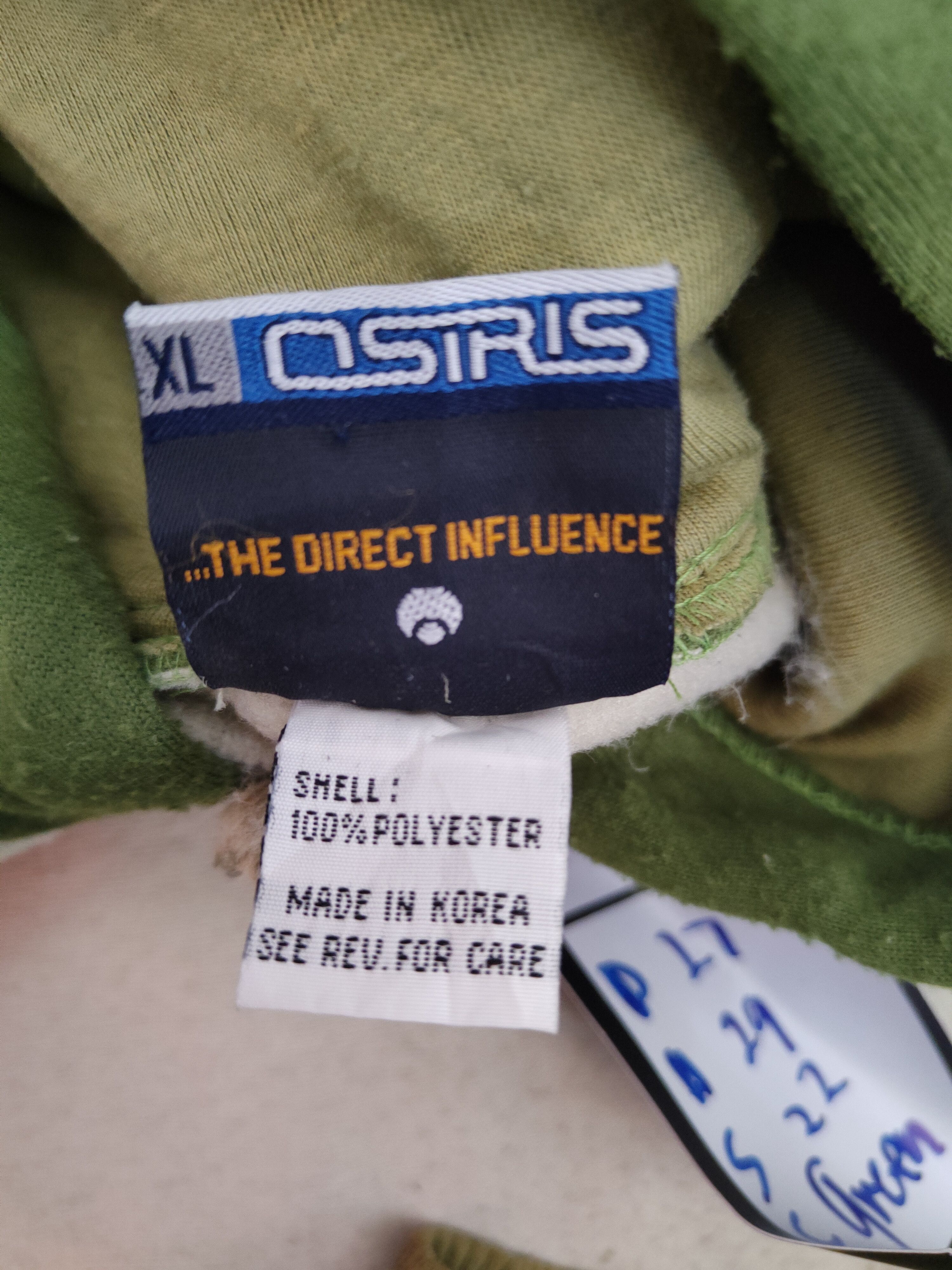 Osiris Osiris Green Hoodie Sweaters #S1507 Size US XL / EU 56 / 4 - 14 Thumbnail