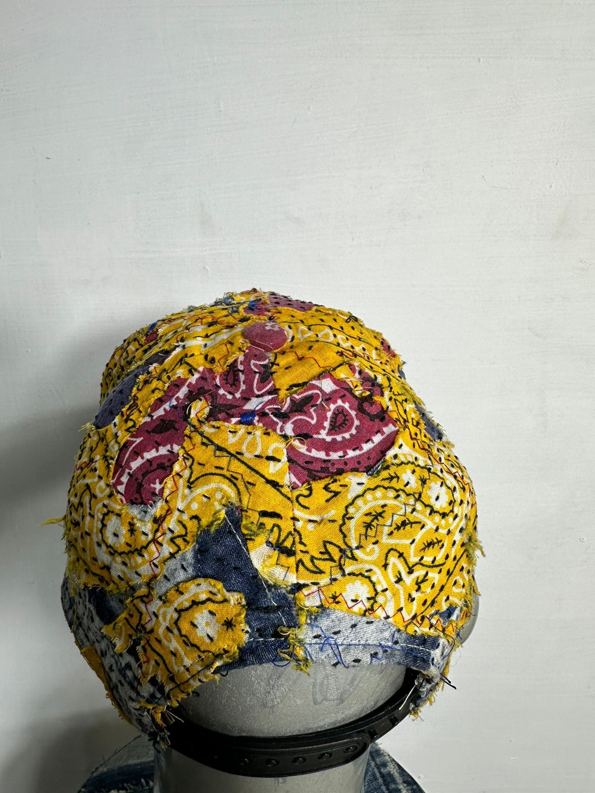 Other 🔥Custom Made Distressed Paisley Patchwork hats Size ONE SIZE - 13 Thumbnail
