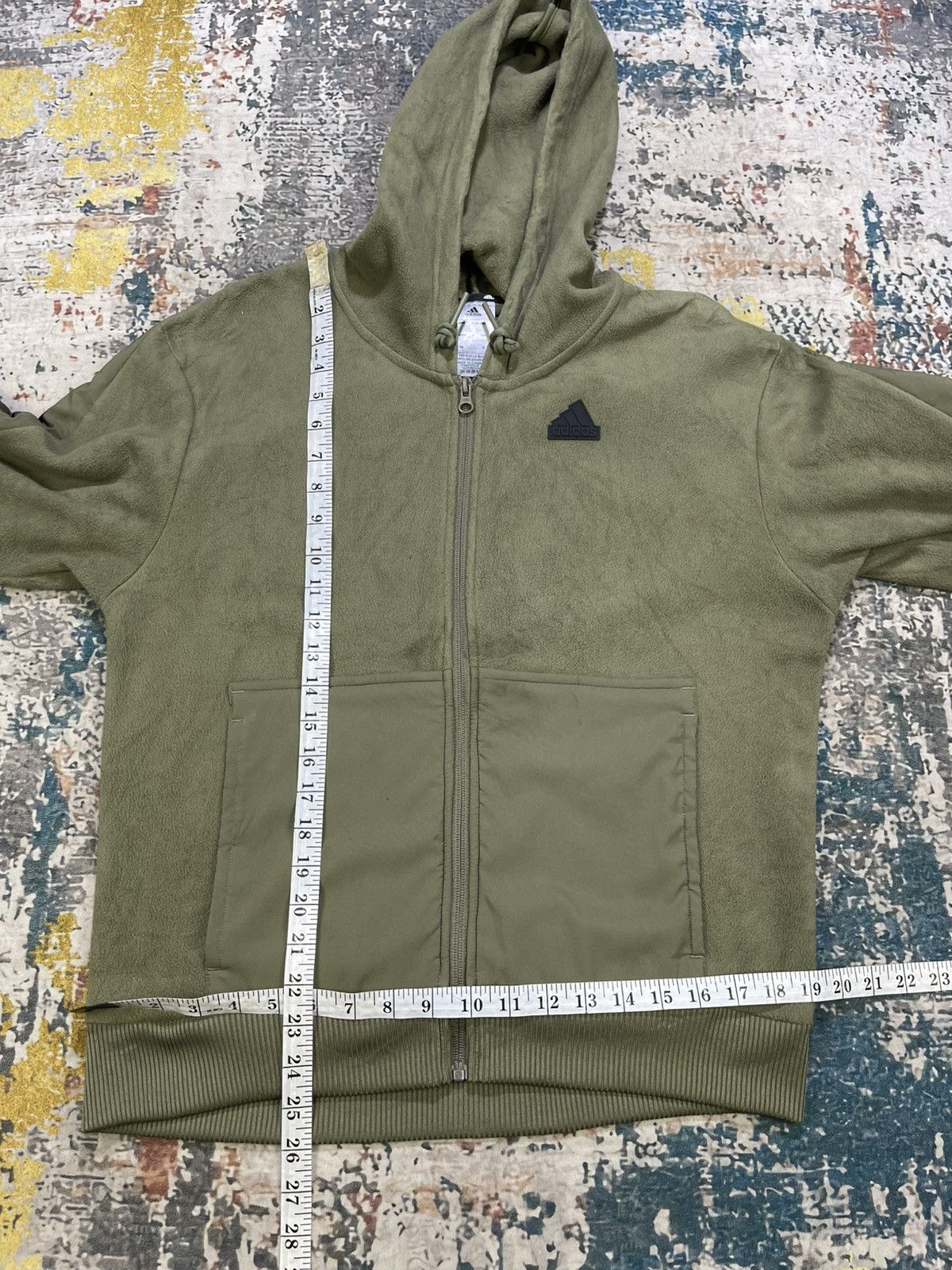 Adidas Adidas Future Icons 3 Stripes Zip Up Fleece Hoodies Size US S / EU 44-46 / 1 - 10 Thumbnail
