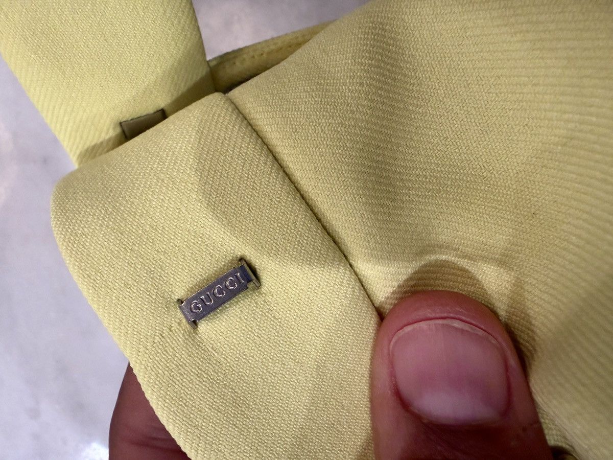 Adidas × Gucci Gucci x Adidas SS23 Yellow Striped Shorts (Size 46) Like New Size US 30 / EU 46 - 8 Thumbnail