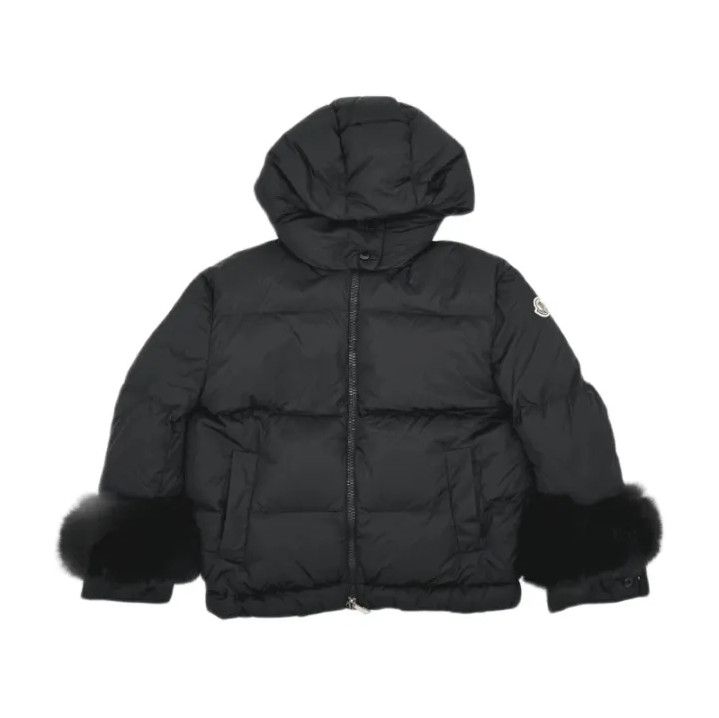 Moncler Moncler Black Hooded Zip Winter Jacket Size US S / EU 44-46 / 1 - 1 Thumbnail