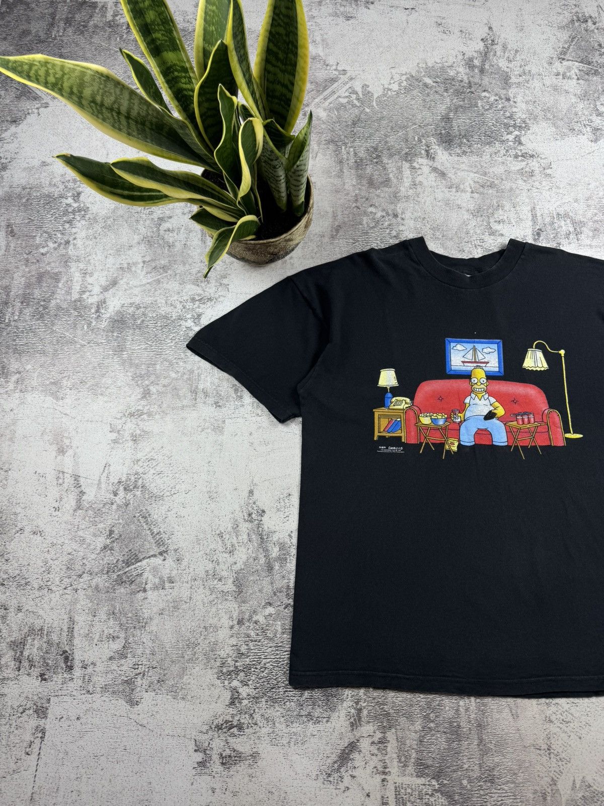 The Simpsons The Simpson Matt Groening Vintage Movie Cartoon 1998 Merch Men’s XLT Shirt Tee Size US XL / EU 56 / 4 - 4 Thumbnail
