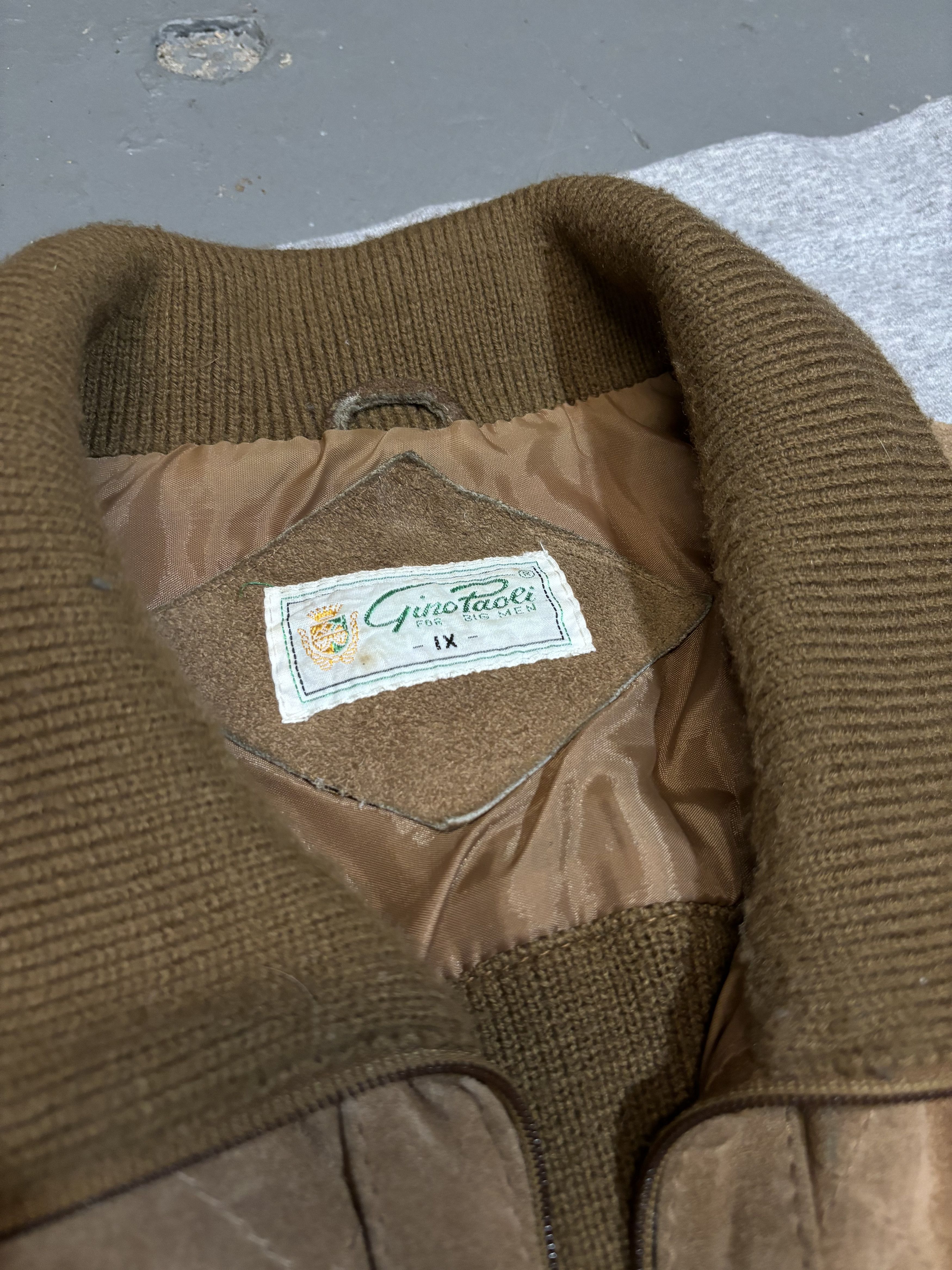 Other Gino Paoli 70s Suede Jacket Size US XL / EU 56 / 4 - 7 Thumbnail