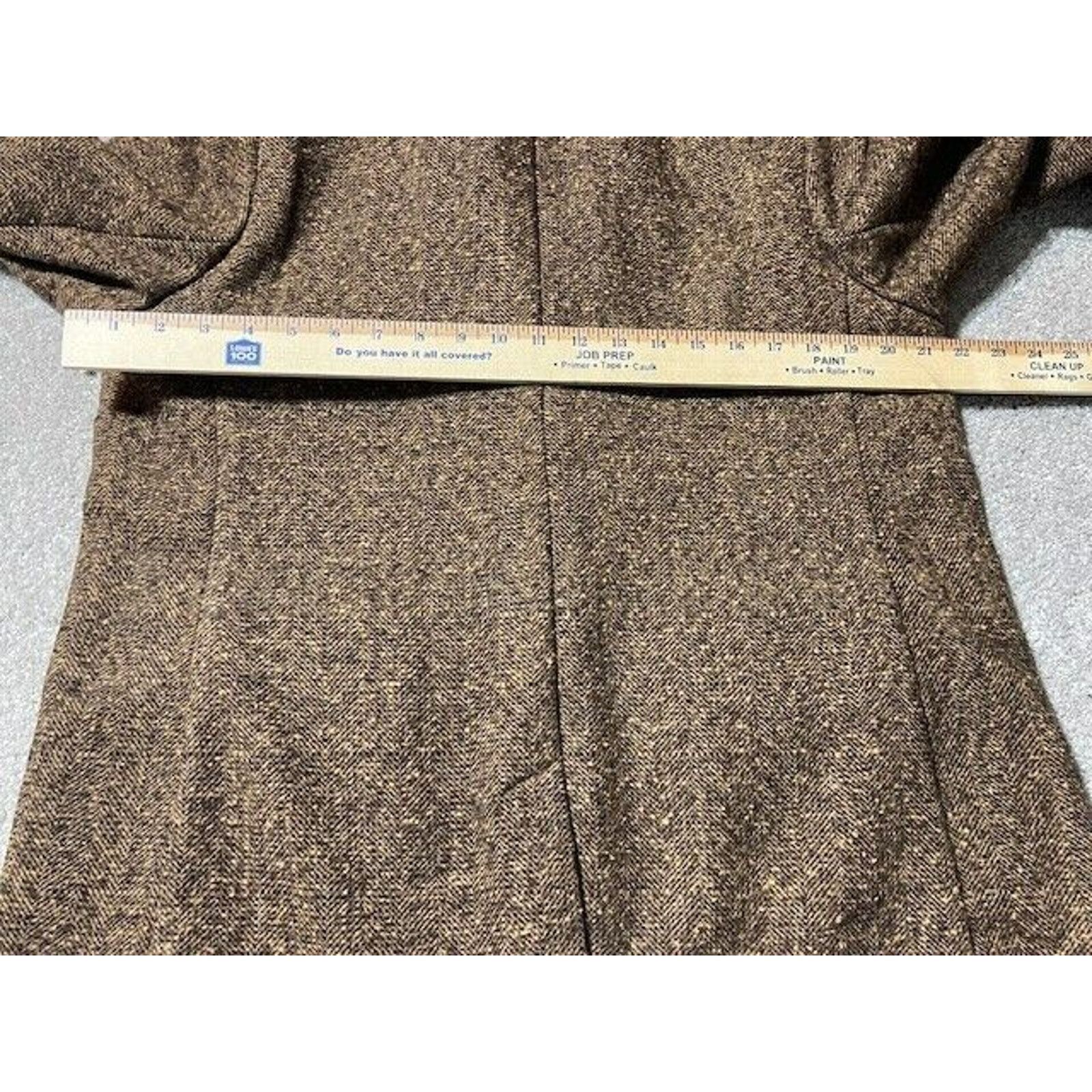 Old Navy Old Navy Blazer Womens L Petite Tweed Single Breasted Wool Size L / US 10 / IT 46 - 3 Thumbnail