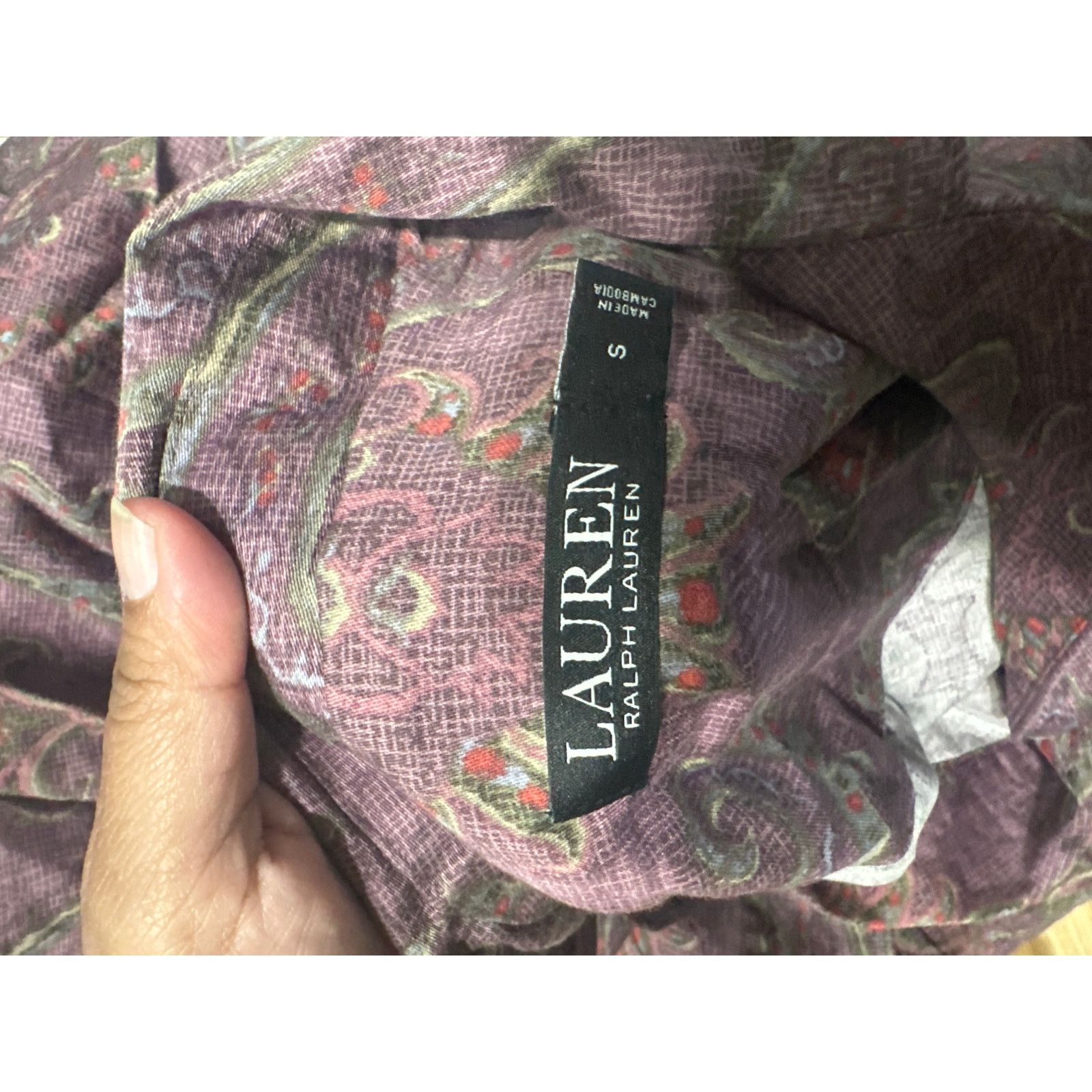 Lauren Ralph Lauren Lauren Ralph Lauren Long Sleeve Notch Collar Pajama Set Size ONE SIZE - 10 Thumbnail
