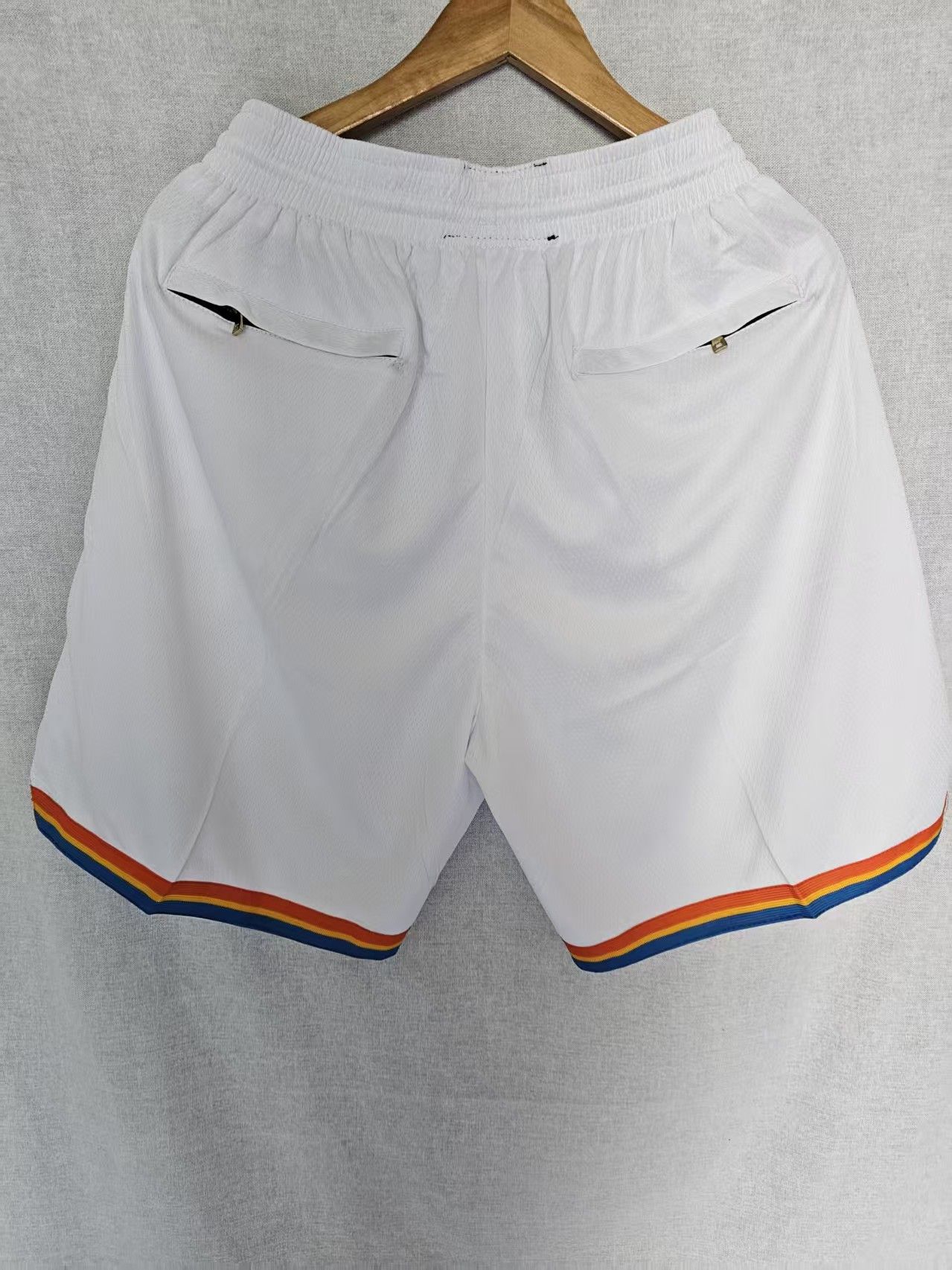 NBA Oklahoma City Thunder Short Pocket White M Size Size US 32 / EU 48 - 4 Thumbnail