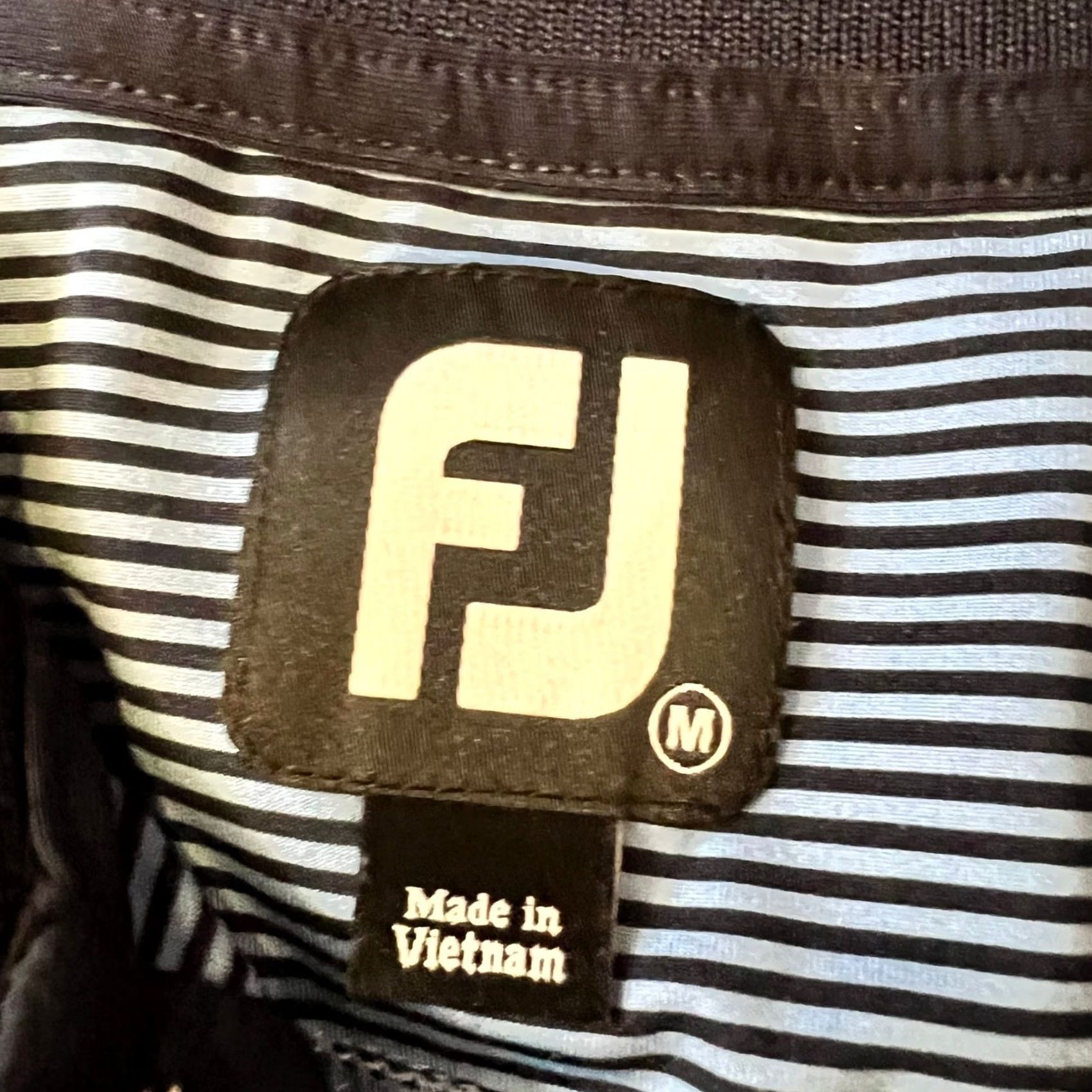 Footjoy Footjoy Polo Shirt Mens Medium Blue Striped Performance Golf Short Sleeve Shirt Mens M Blue Striped Footjoy Polo Shirt Golf Short Sleeve Men Size US M / EU 48-50 / 2 - 6 Thumbnail