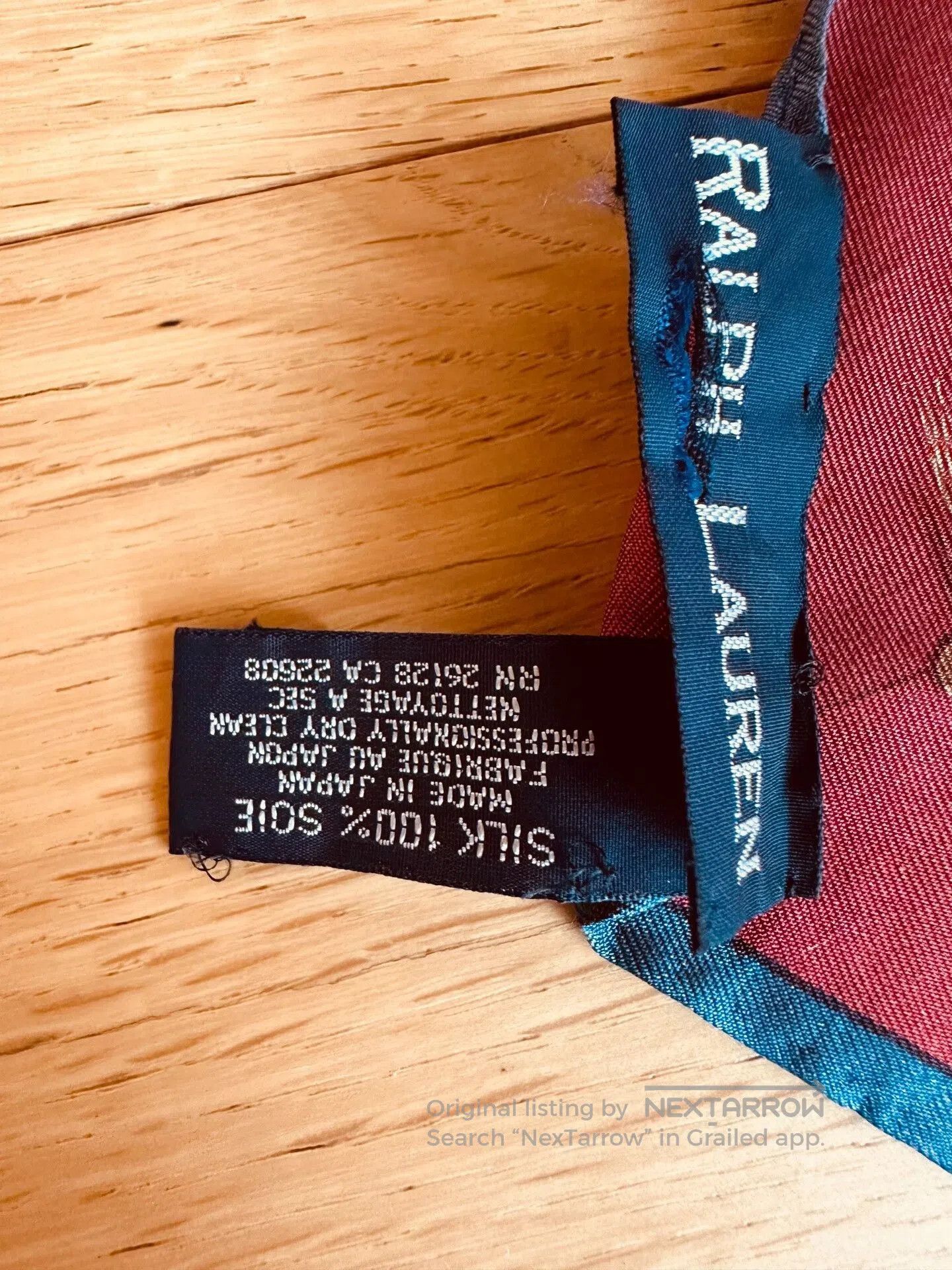 Polo Ralph Lauren Ralph Lauren Silk Fishing Print Scarf. Size ONE SIZE - 9 Thumbnail