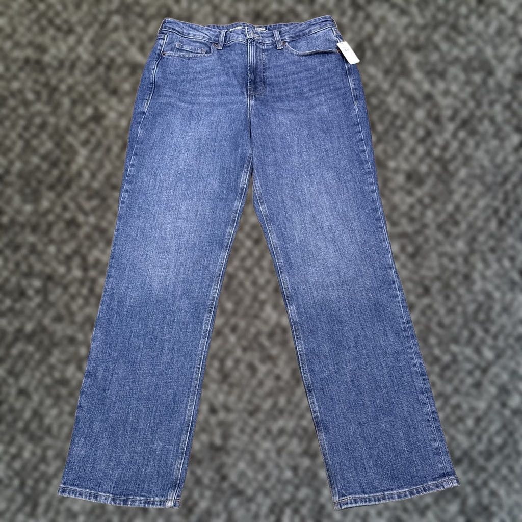 Old Navy Old Navy Extra High Rise Straight Jeans 10 Secret Smooth Pockets Harper New Size 32" / US 10 / IT 46 - 1 Thumbnail