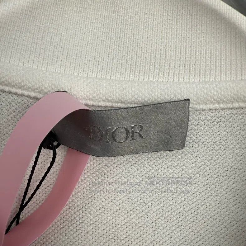 Dior Dior Embroidered logo polo short sleeves Size US L / EU 52-54 / 3 - 2 Thumbnail