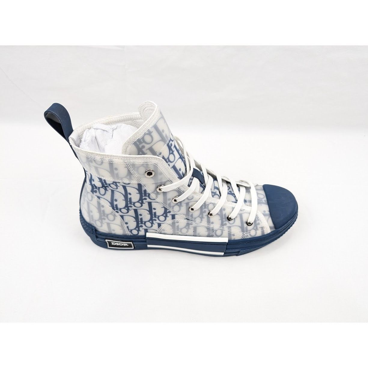 Dior o1rshd1 B23 HT Oblique Transparency in Blue Size US 12 / EU 45 - 2 Thumbnail