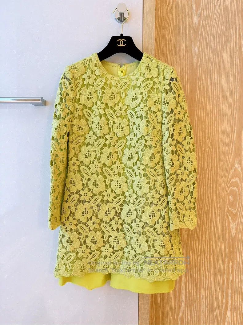 Valentino Valentino Heavy work lace skirt jumpsuit Size S / US 4 / IT 40 - 1 Thumbnail