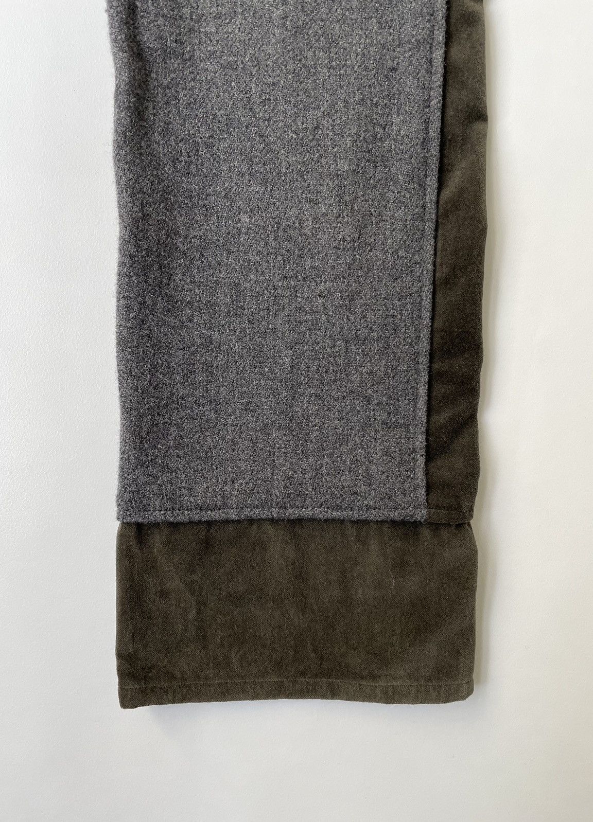 Comme des Garcons A/W 06 Velvet + Wool Panelled Trousers Size US 36 / EU 52 - 13 Thumbnail