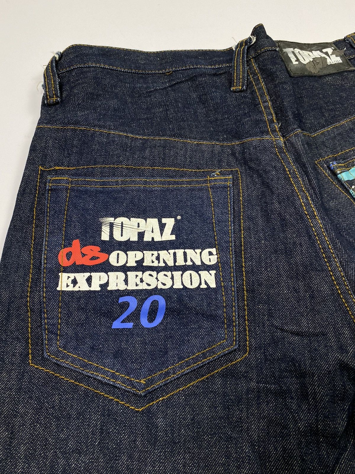 Japanese Brand japanese brand selvedge topaz jeans pant Size US 32 / EU 48 - 4 Thumbnail