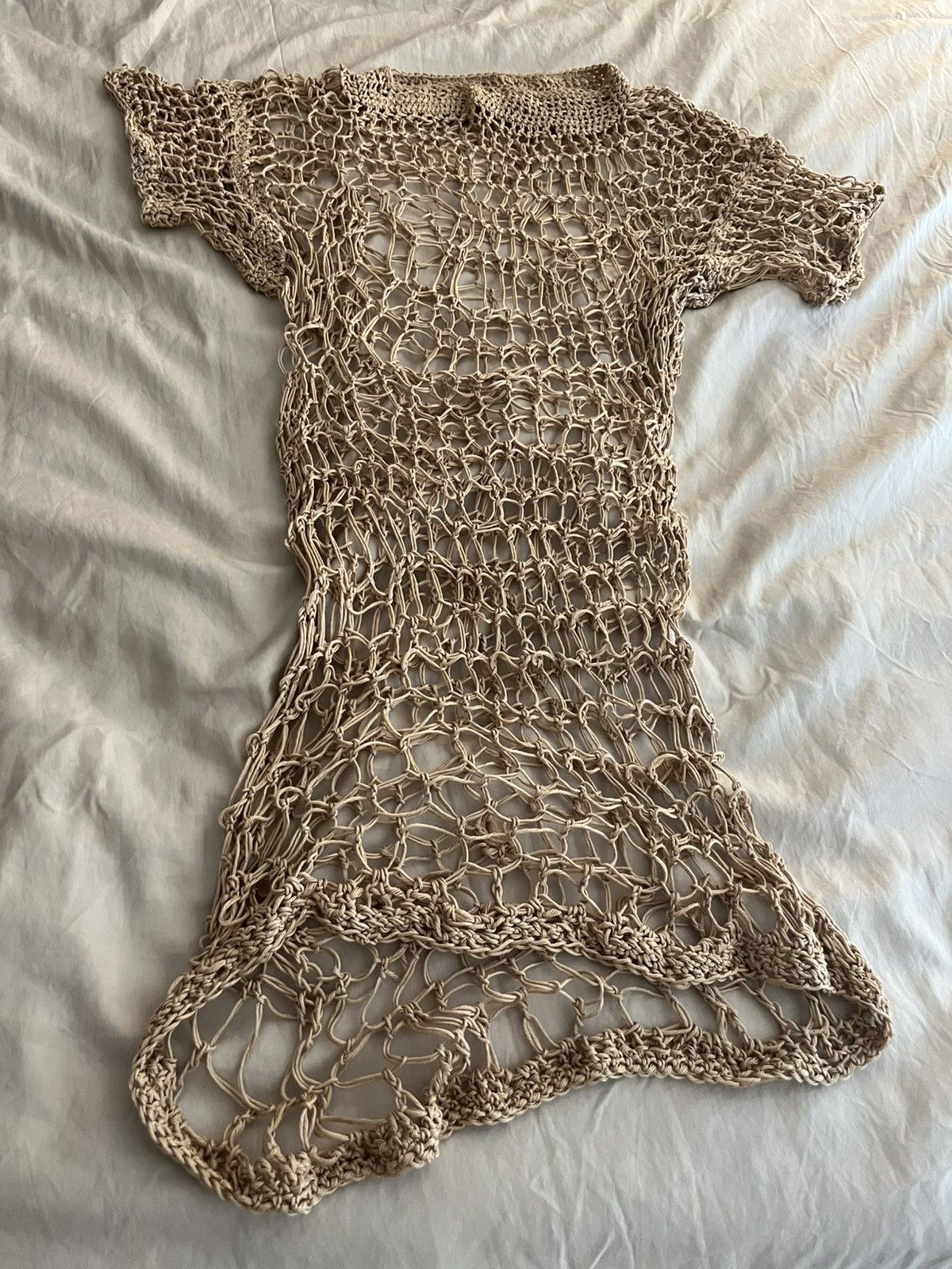 Vintage Knotted knit top Size US M / EU 48-50 / 2 - 2 Thumbnail