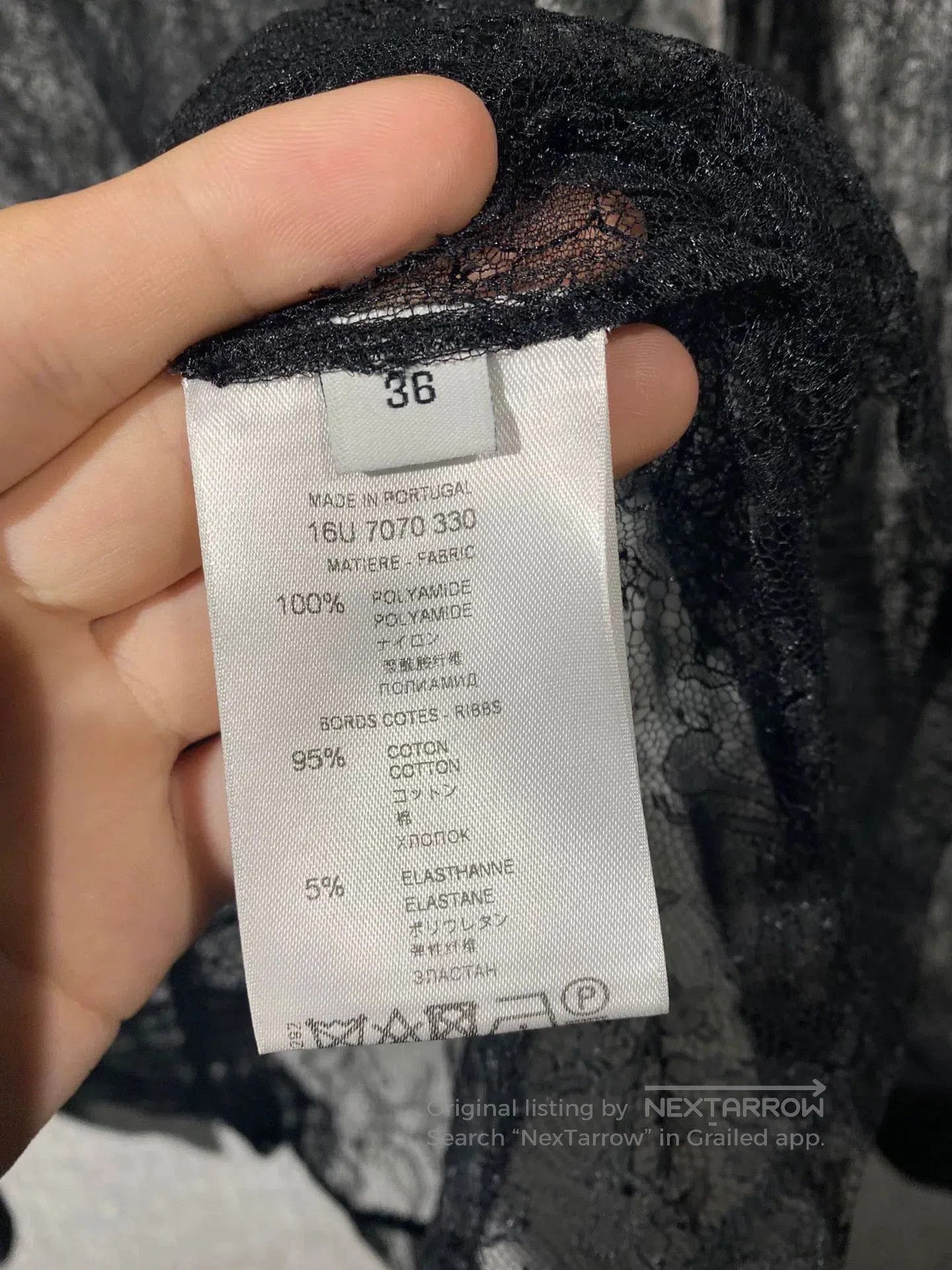 Givenchy givenchy women's lace top. Size S / US 4 / IT 40 - 6 Thumbnail