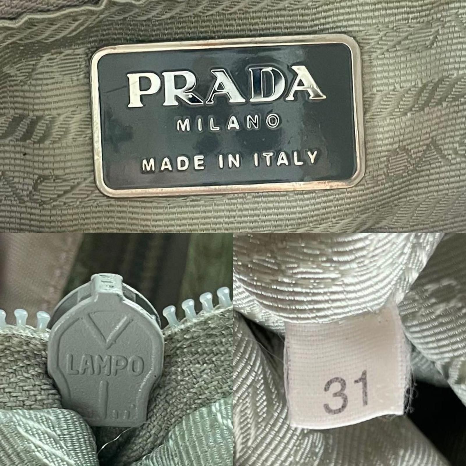 Prada Prada - Pink Nylon Backpack with Leather Straps Size ONE SIZE - 9 Thumbnail