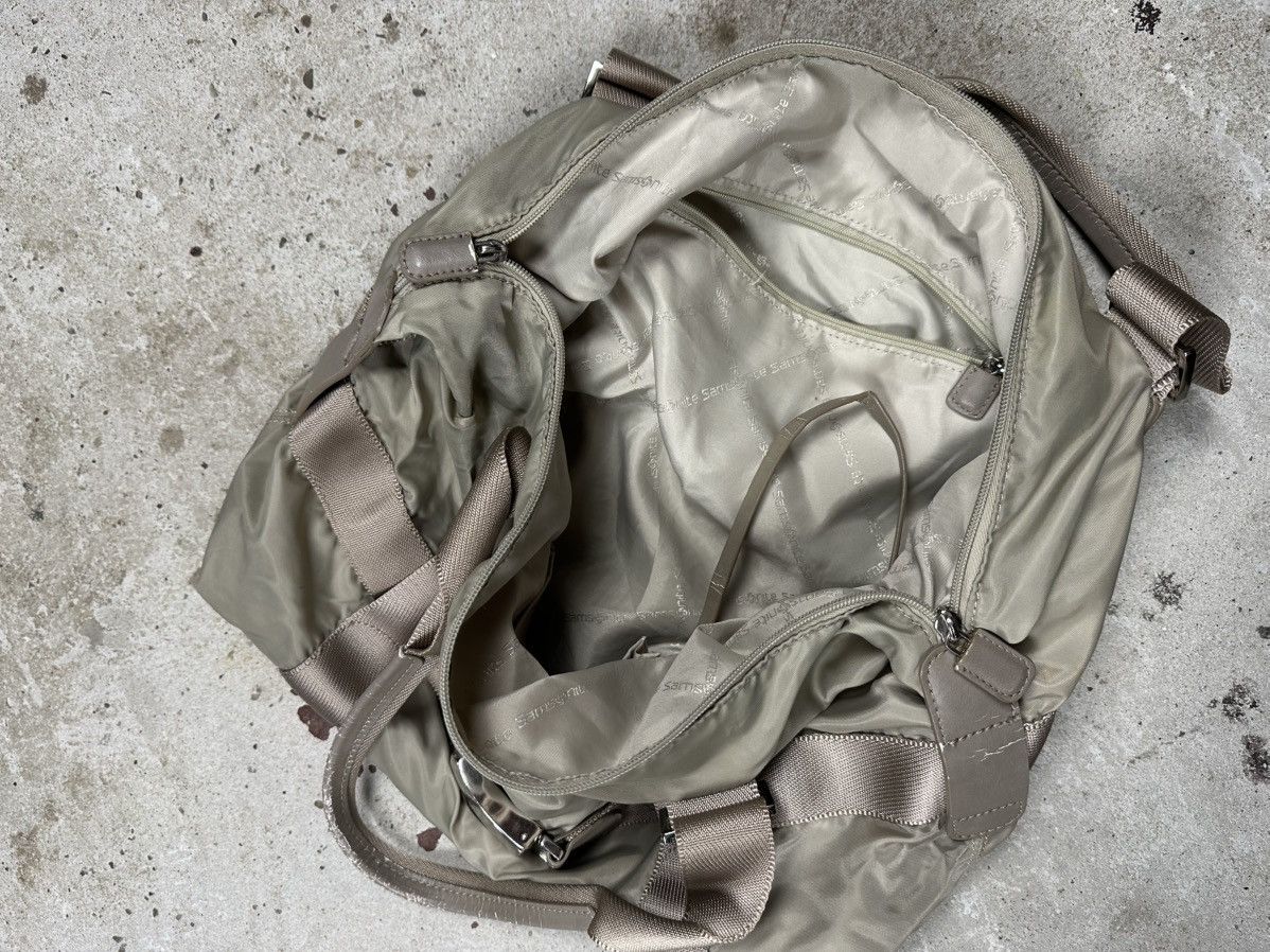 Samsonite Samsonite Nylon Beige Hand Bag Size ONE SIZE - 9 Thumbnail