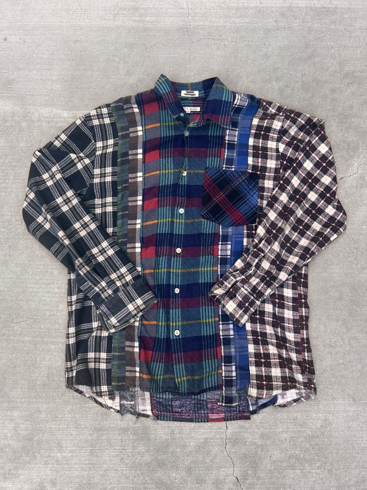 Needles Needles Rebuild 7-Cut Flannel Shirt Size US S / EU 44-46 / 1 - 1 Thumbnail