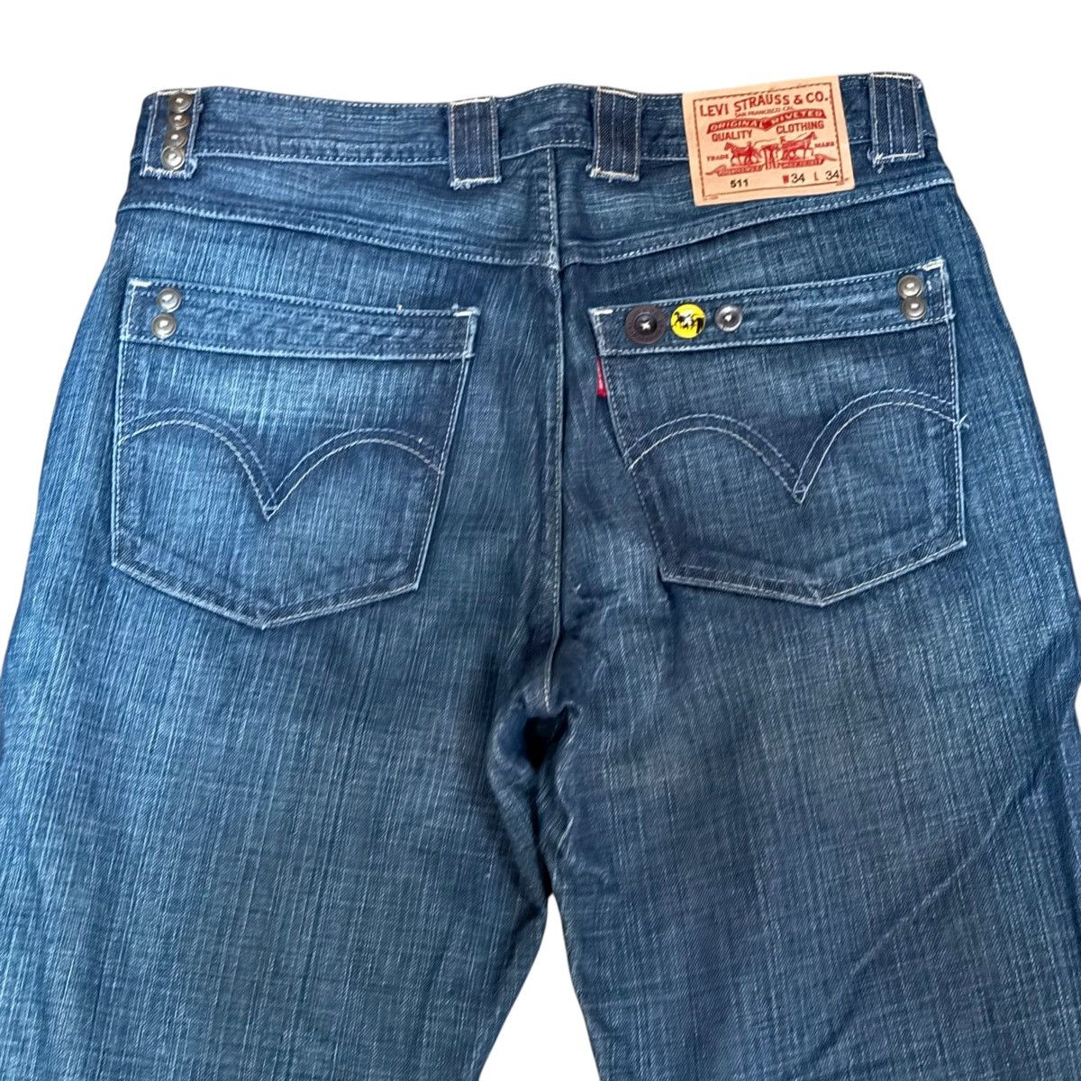 Levi's Vintage Clothing Vintage Levi’s Y2K 511 Slim Fit jeans Size US 34 / EU 50 - 5 Thumbnail