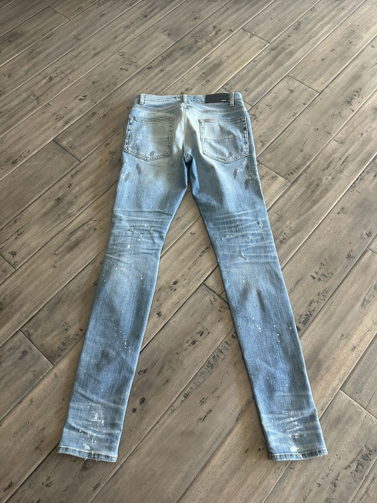 Amiri Amiri paint splatter skinny jeans Size US 31 - 8 Thumbnail