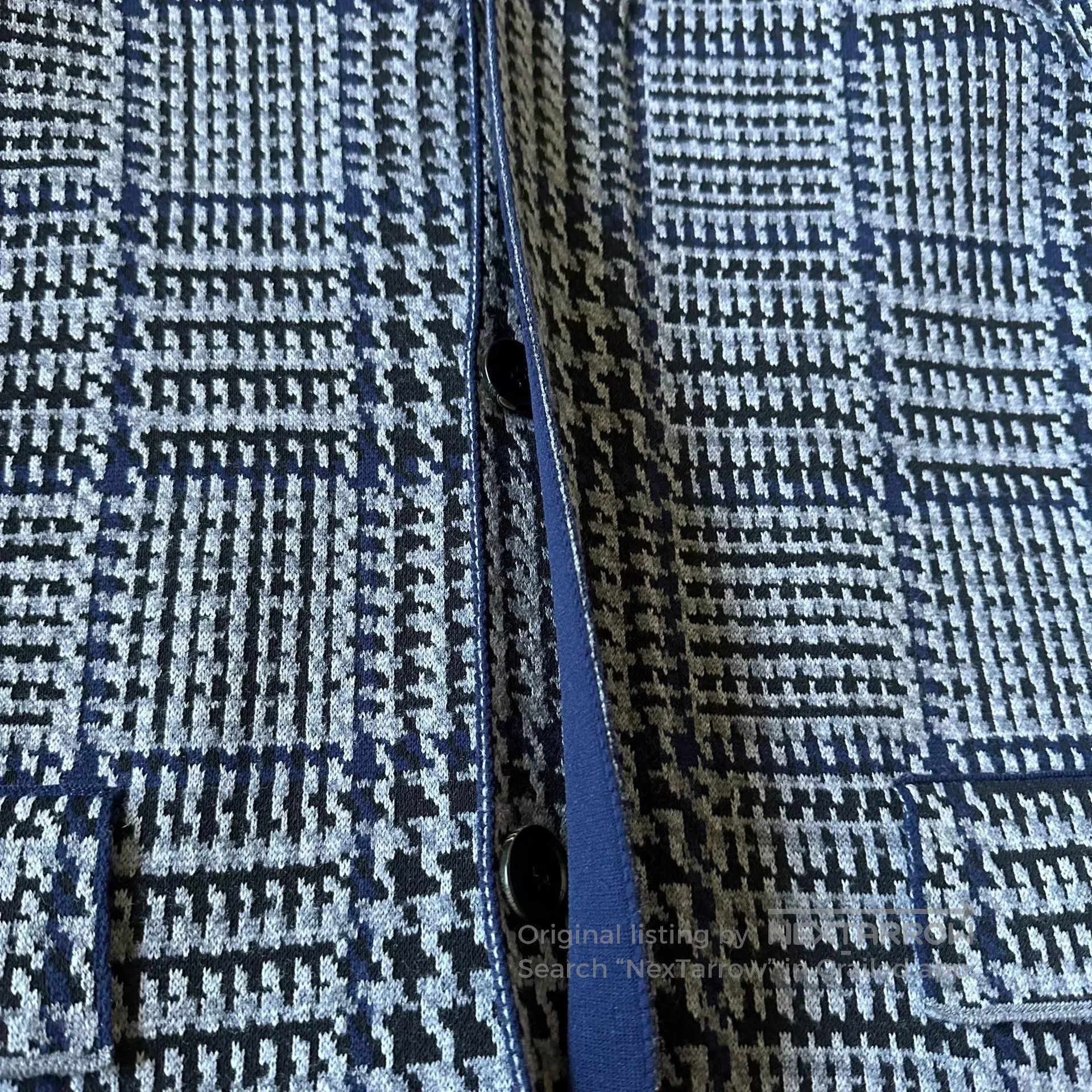 Dior Dior Homme 15FW Houndstooth Woven Coat. Size US M / EU 48-50 / 2 - 4 Thumbnail