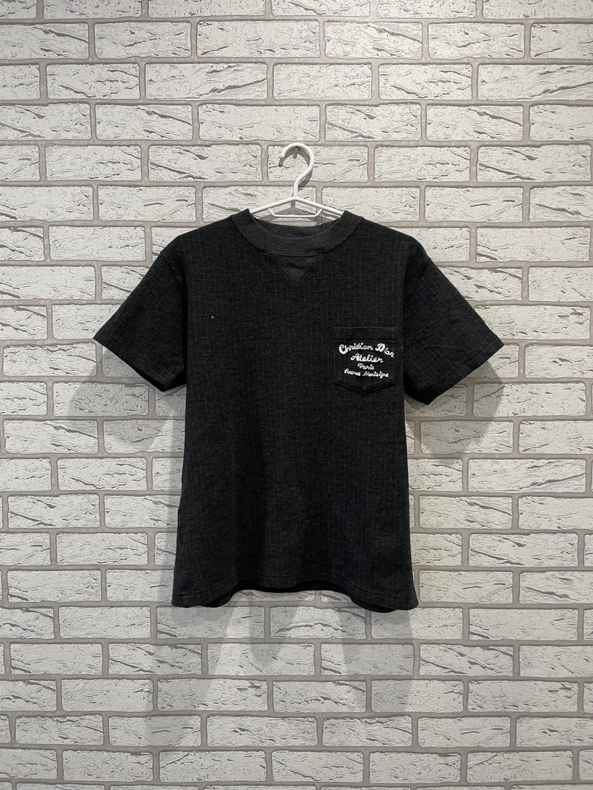 Dior Christian Dior Wool Striped T Shirt Tee Made In Italy Size US L / EU 52-54 / 3 - 1 Thumbnail