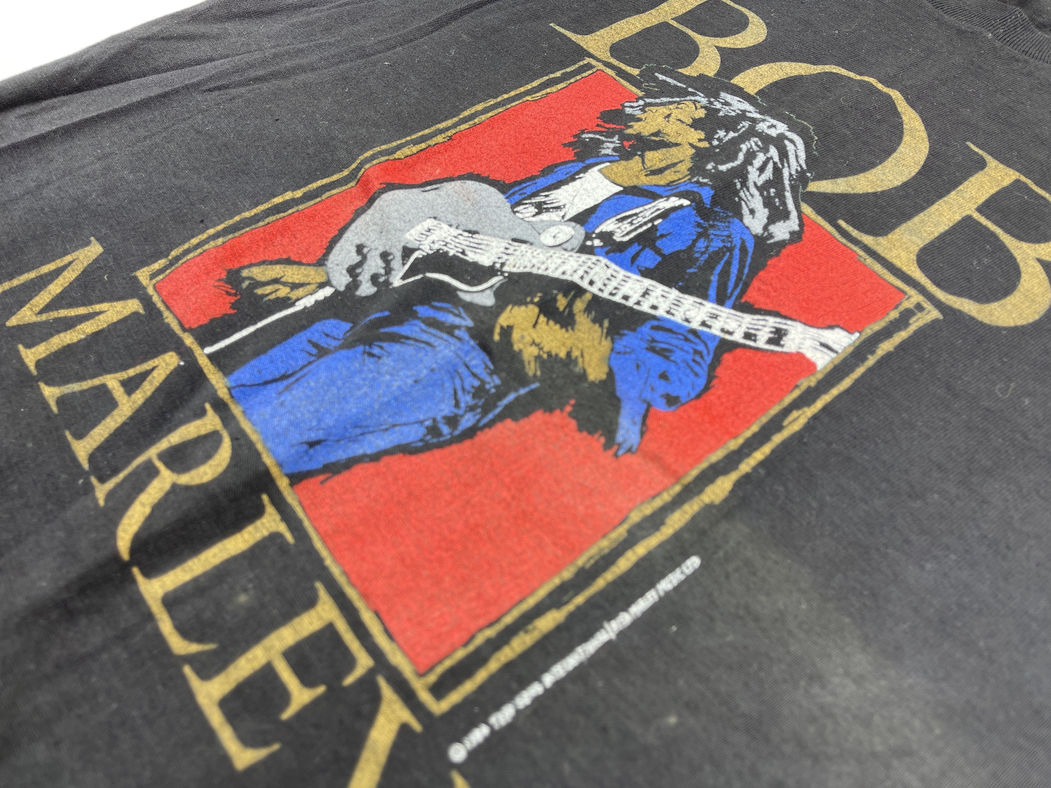 Band Tees × Bob Marley Vintage Bob Marley t-shirt, 1984, 80s, Rock, reggae, 1980s S Size US S / EU 44-46 / 1 - 7 Thumbnail