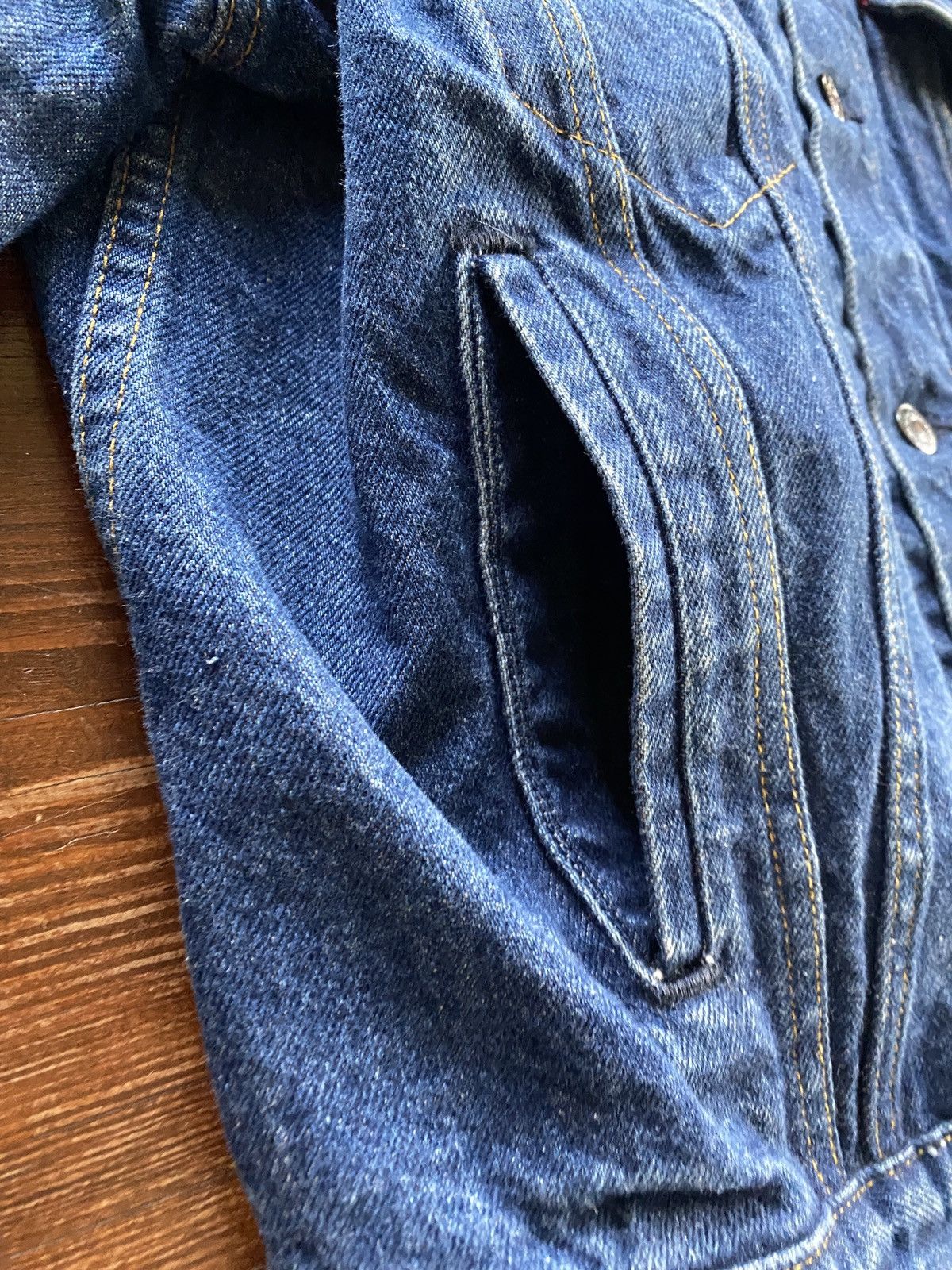 Levi's Vintage 80’s Levi’s Denim Trucker Jean Jacket Short Size US M / EU 48-50 / 2 - 10 Thumbnail