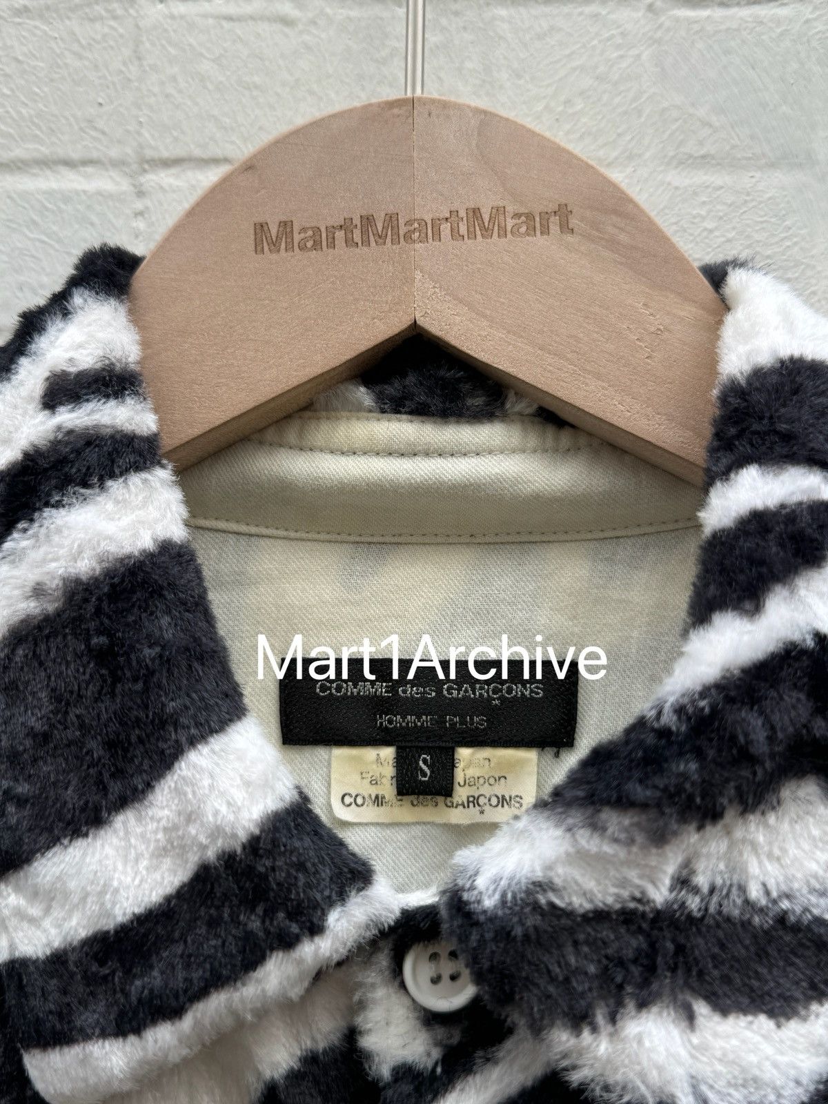Comme des Garcons Comme des Garçons 15FW Homme Plus zebra shirt Size US S / EU 44-46 / 1 - 6 Thumbnail