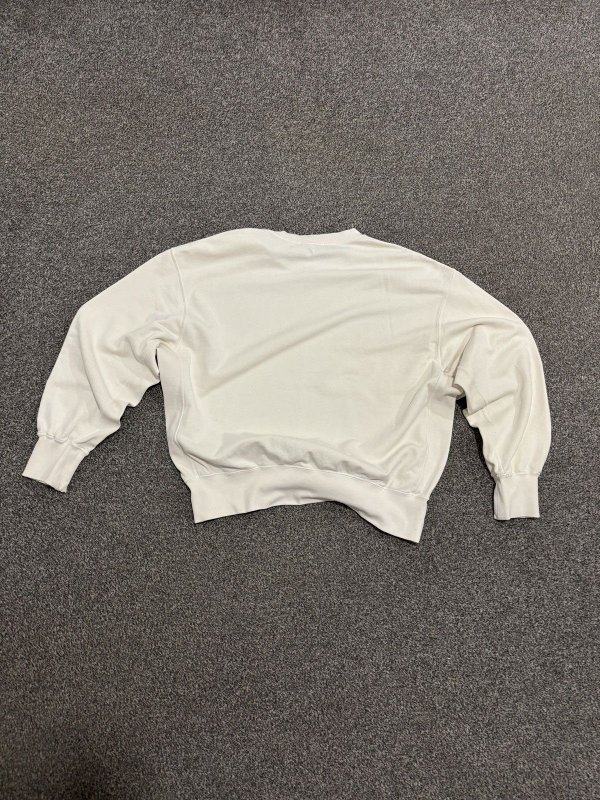 Yeezy Yeezy season 4 Milk Boxy Crewneck Sweatshirt Off White Size US M / EU 48-50 / 2 - 2 Thumbnail